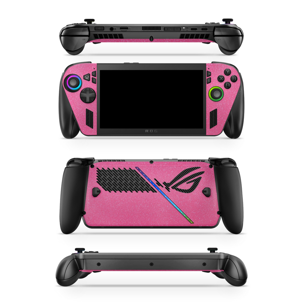 Asus Rog Ally Xbox 2025 Essentials Pink Glitterbomb Skin Wrap Cover