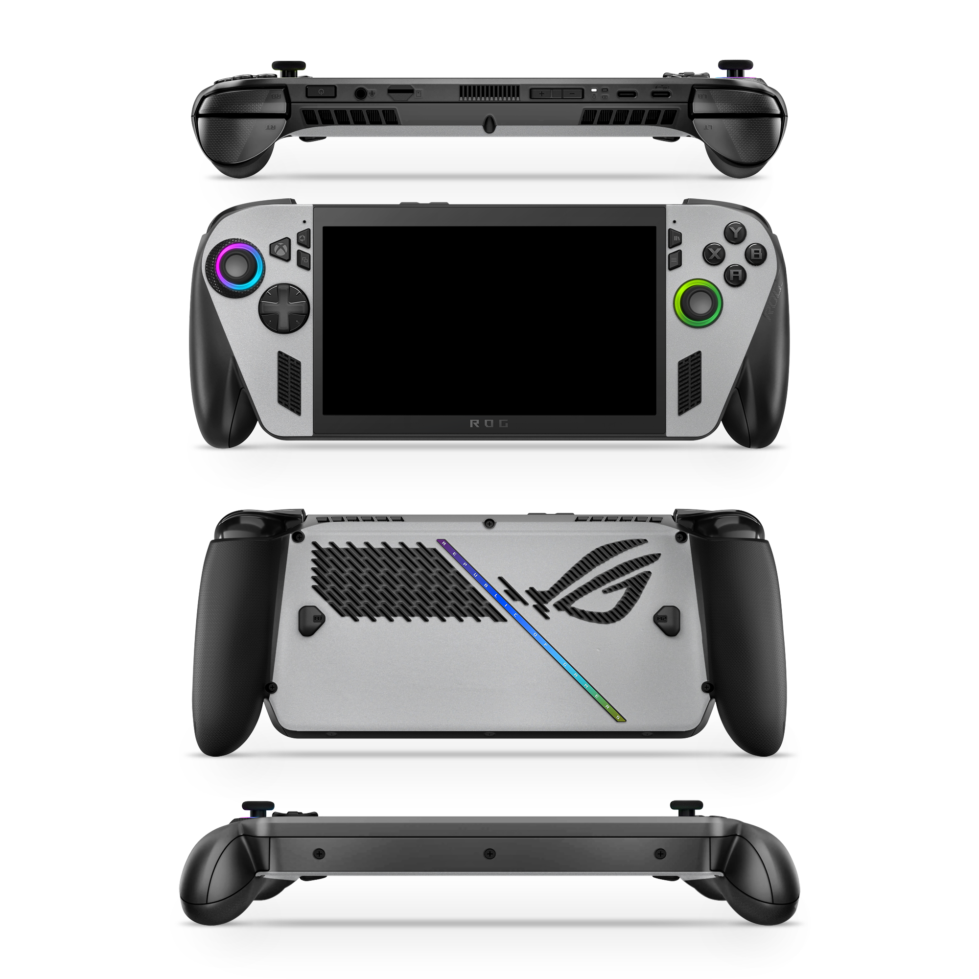 Asus Rog Ally Xbox 2025 Essentials Satin Aluminum Skin Wrap Cover