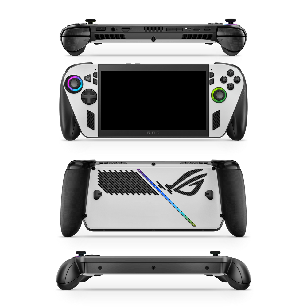 Asus Rog Ally Xbox 2025 Essentials Satin White Skin Wrap Cover