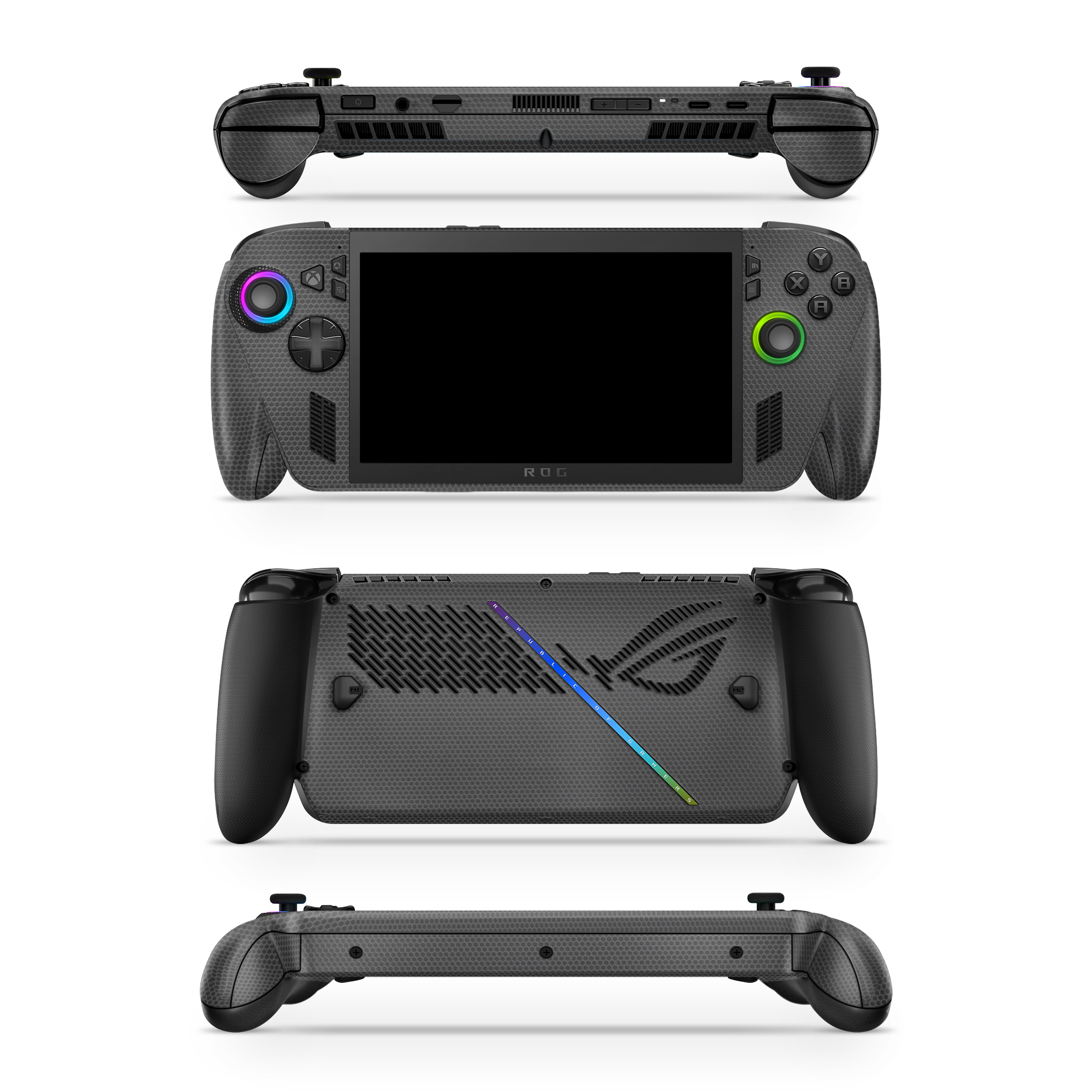 Asus Rog Ally Xbox 2025 Professional Black Matrix Skin Wrap Cover