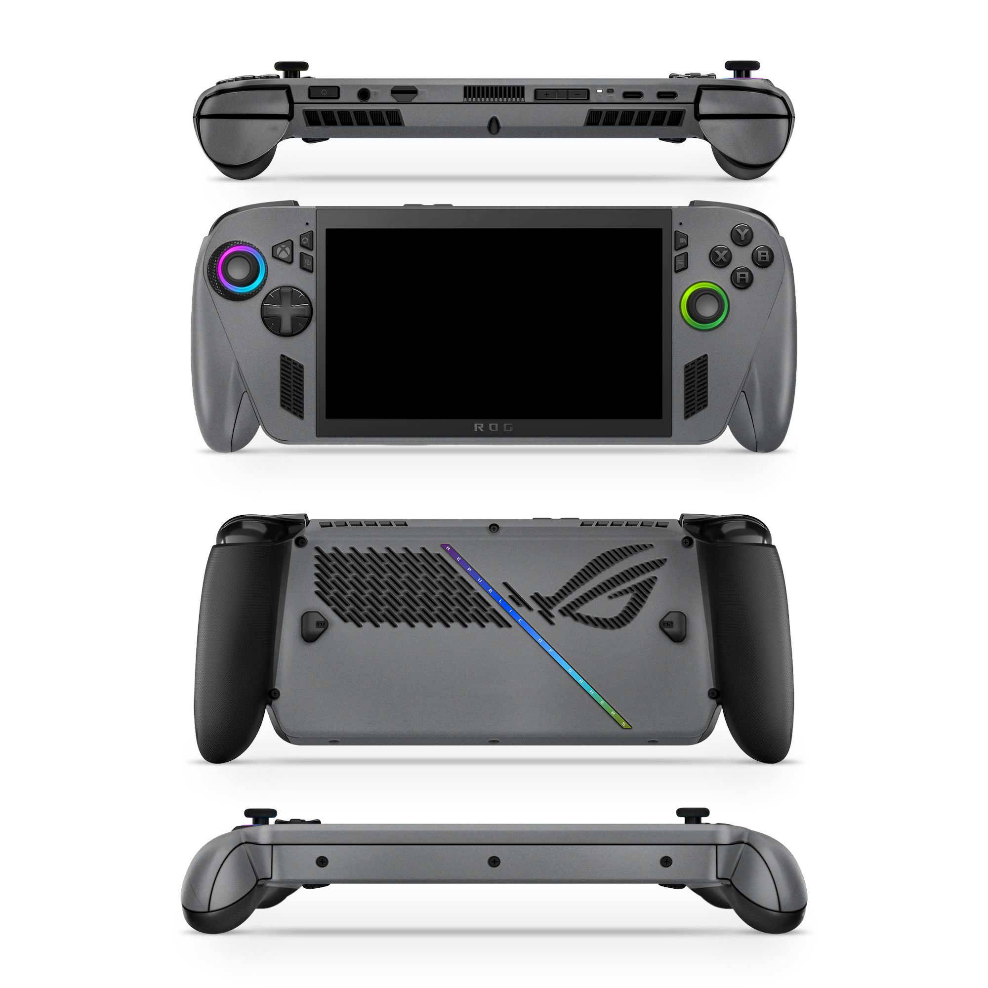 Asus Rog Ally Xbox 2025 Professional Charcoal Grey Skin Wrap Cover