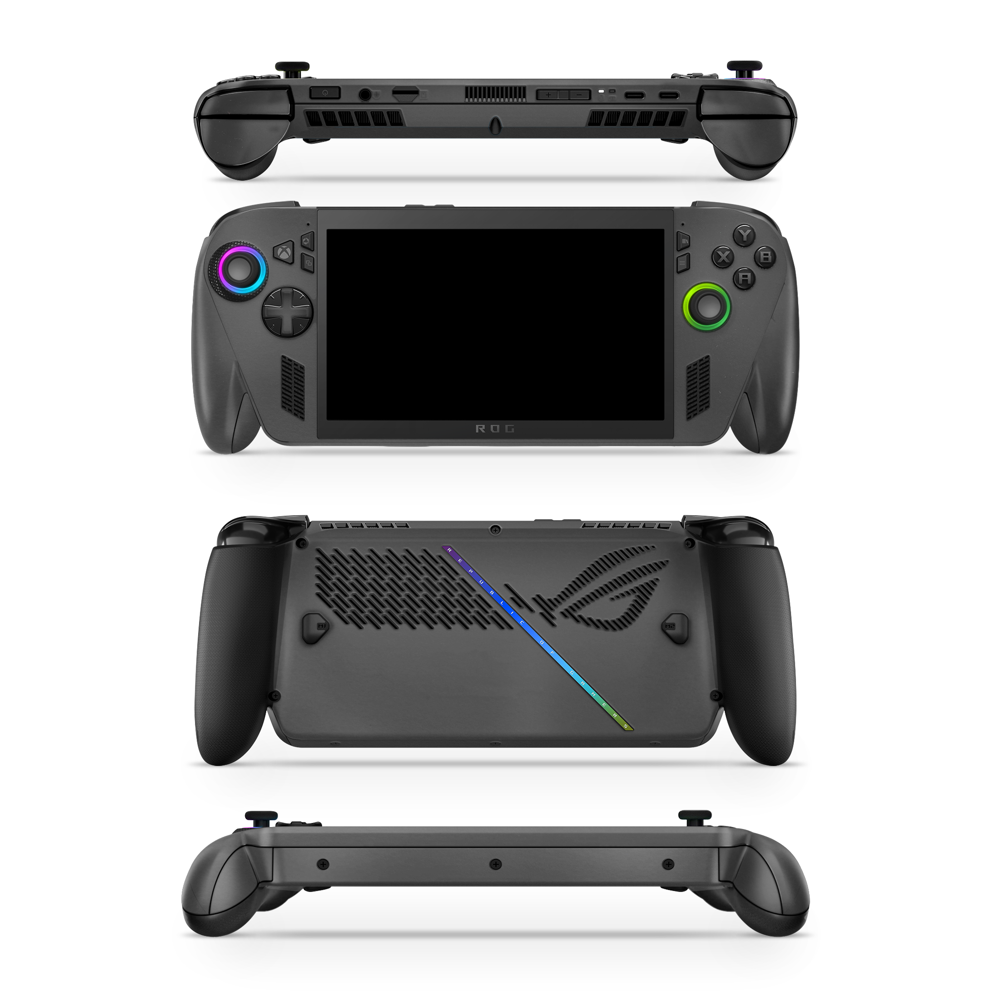 Asus Rog Ally Xbox 2025 Professional Matte Black Skin Wrap Cover