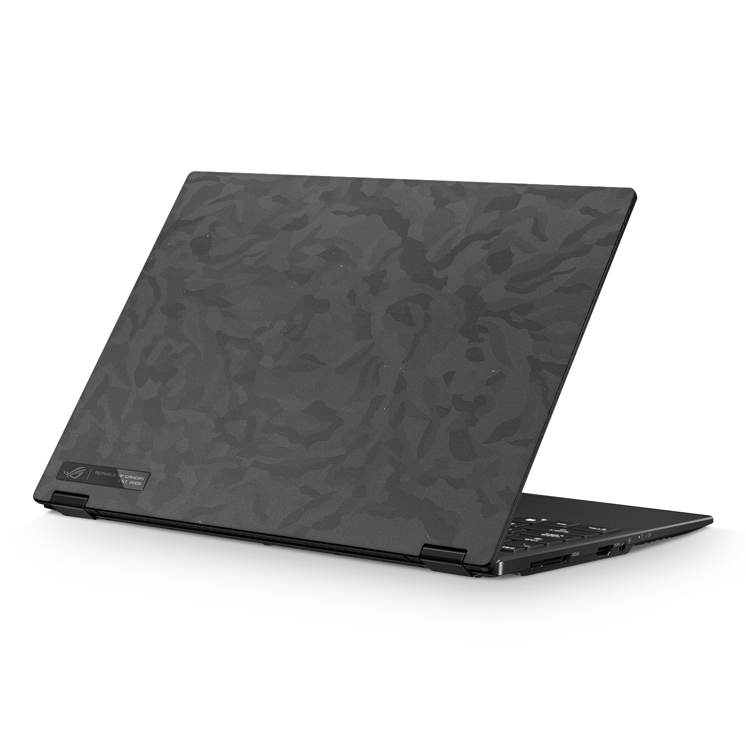 Asus Rog Flow X13 2021 2022 Essentials Black Camo Skin Wrap Cover
