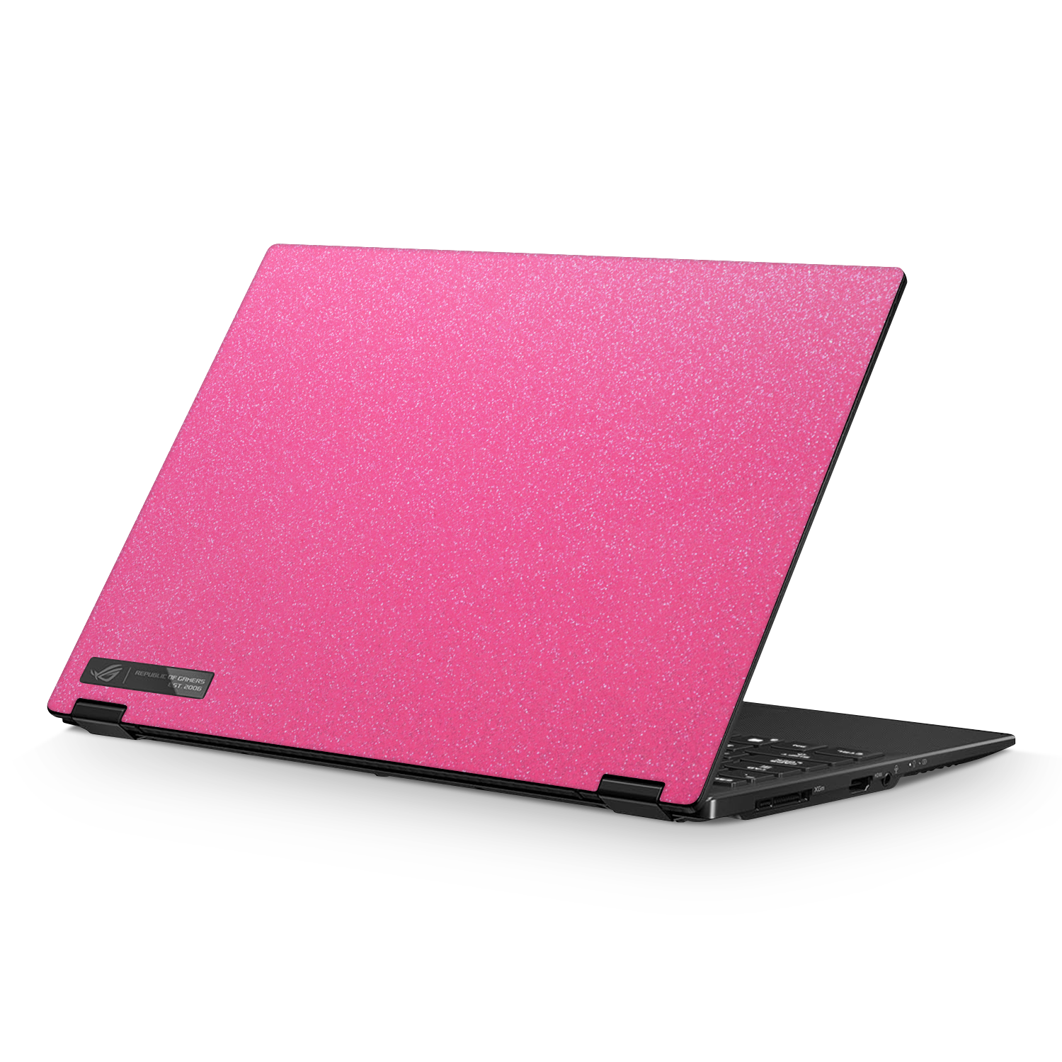 Asus Rog Flow X13 2021 2022 Essentials Pink Glitterbomb Skin Wrap Cover