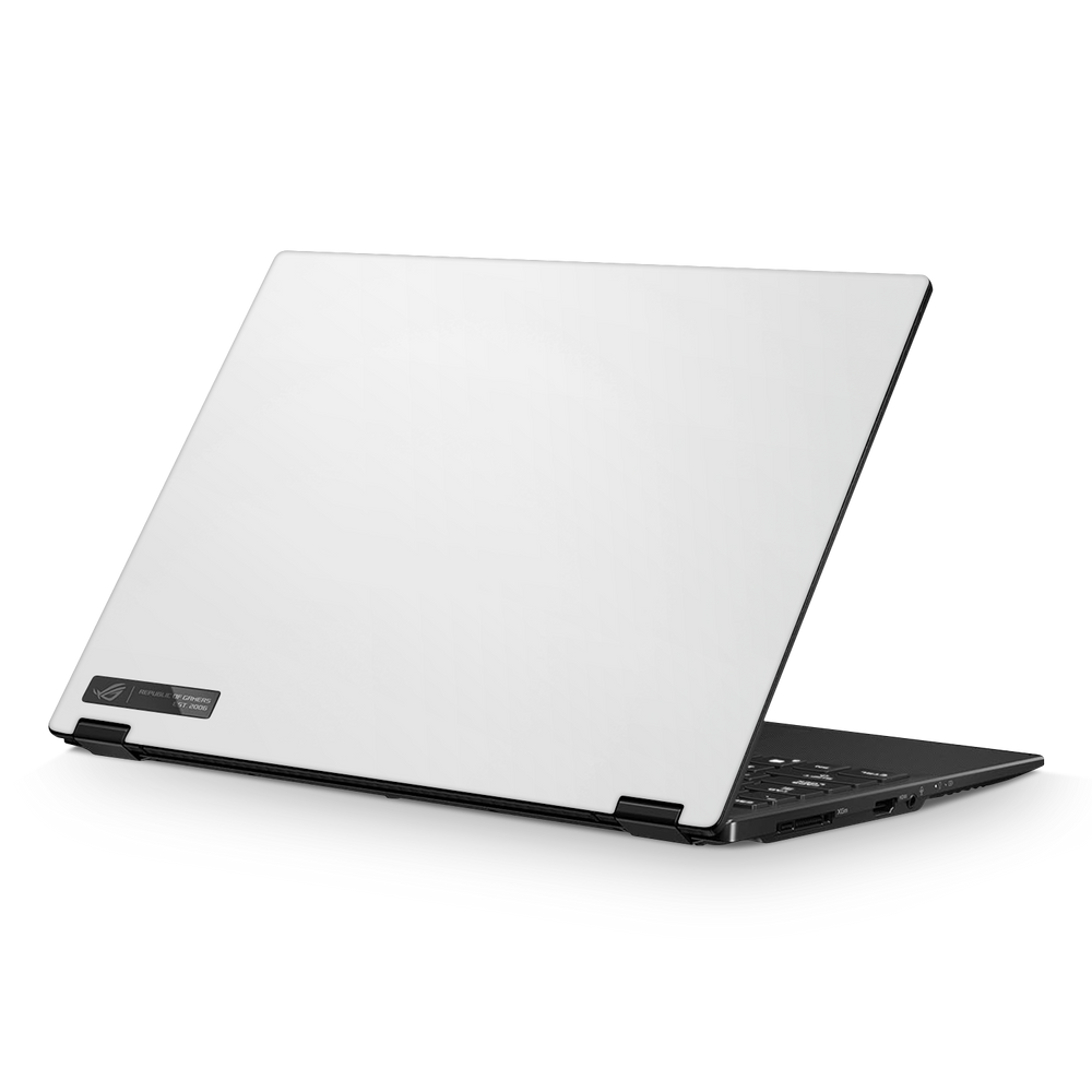 Asus Rog Flow X13 2021 2022 Essentials Satin White Skin Wrap Cover