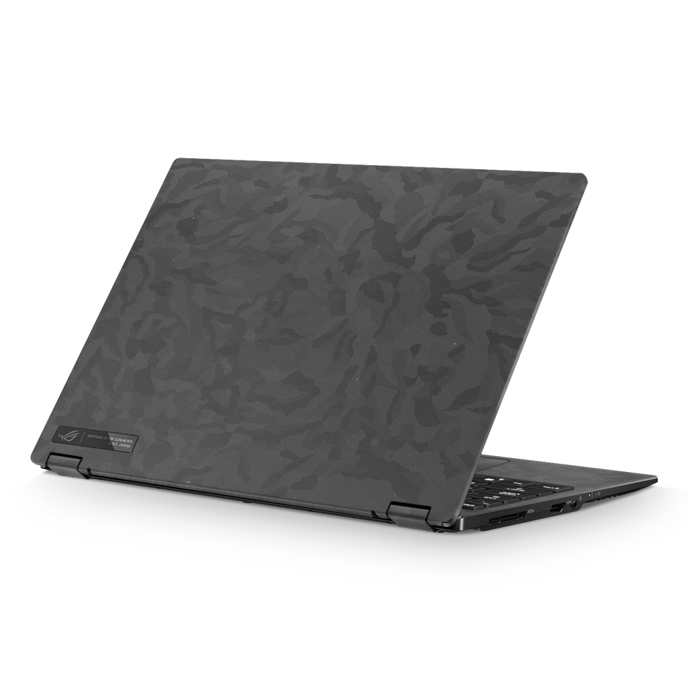 Asus Rog Flow X13 2021 2022 Professional Black Camo Skin Wrap Cover