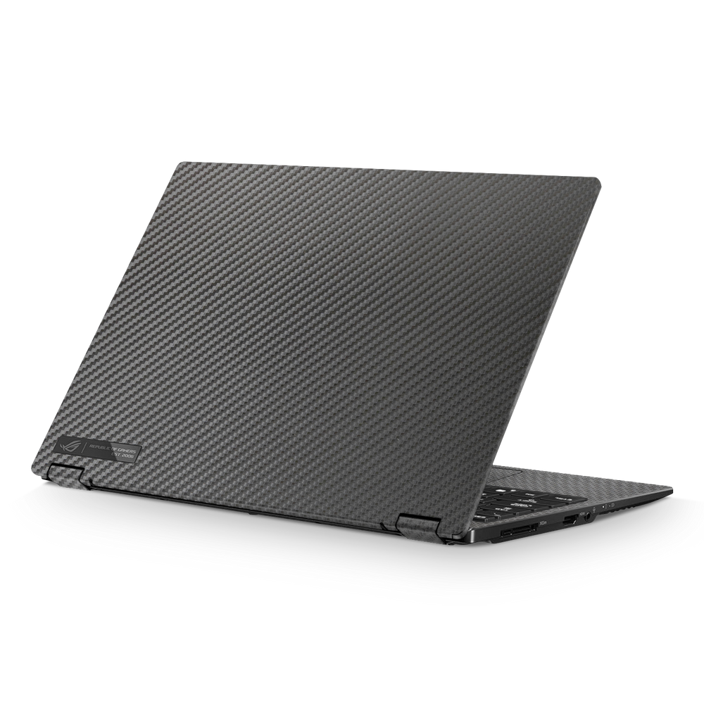 Asus Rog Flow X13 2021 2022 Professional Black Carbon Fiber Skin Wrap Cover
