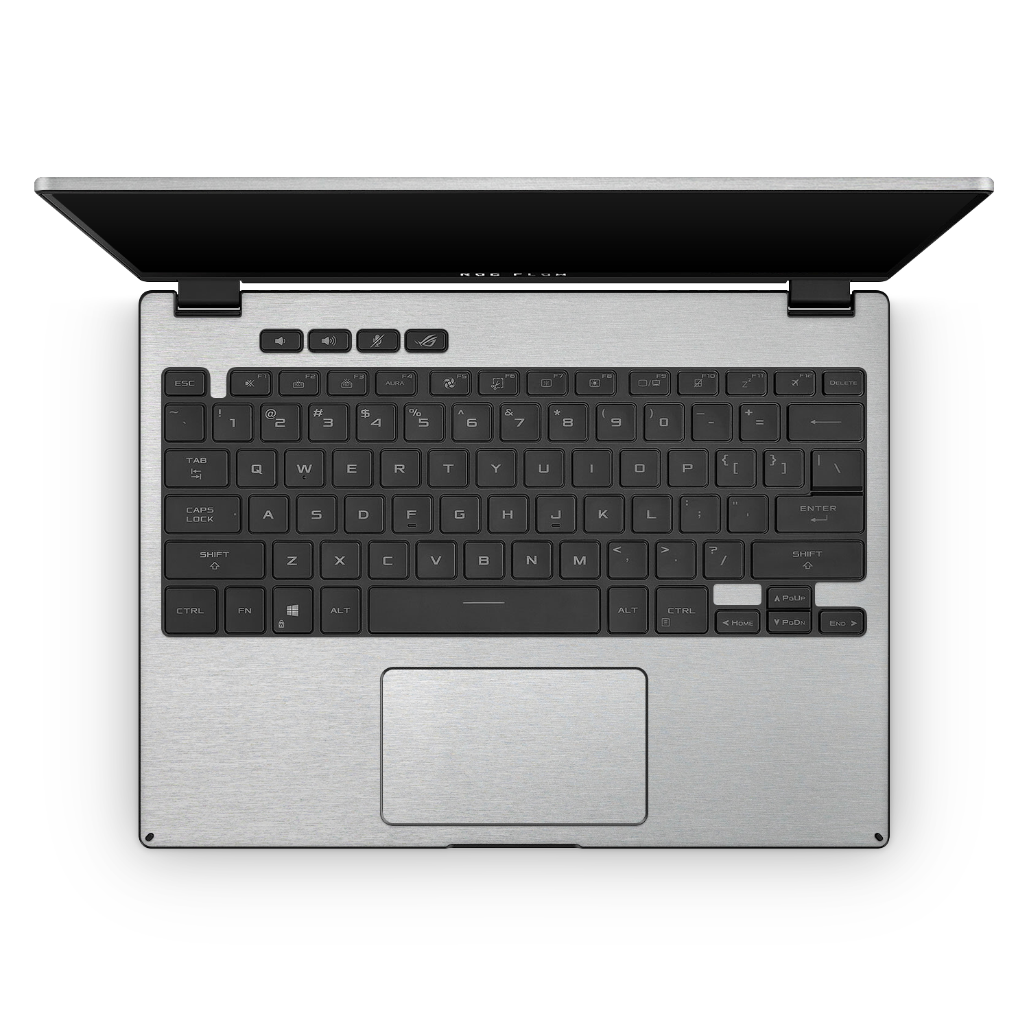 Asus Rog Flow X13 2021 2022 Professional Interior Brushed Aluminum Skin Wrap Cover