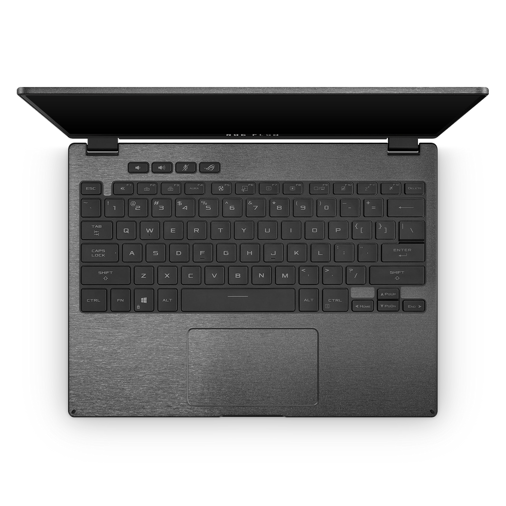 Asus Rog Flow X13 2021 2022 Professional Interior Brushed Black Skin Wrap Cover