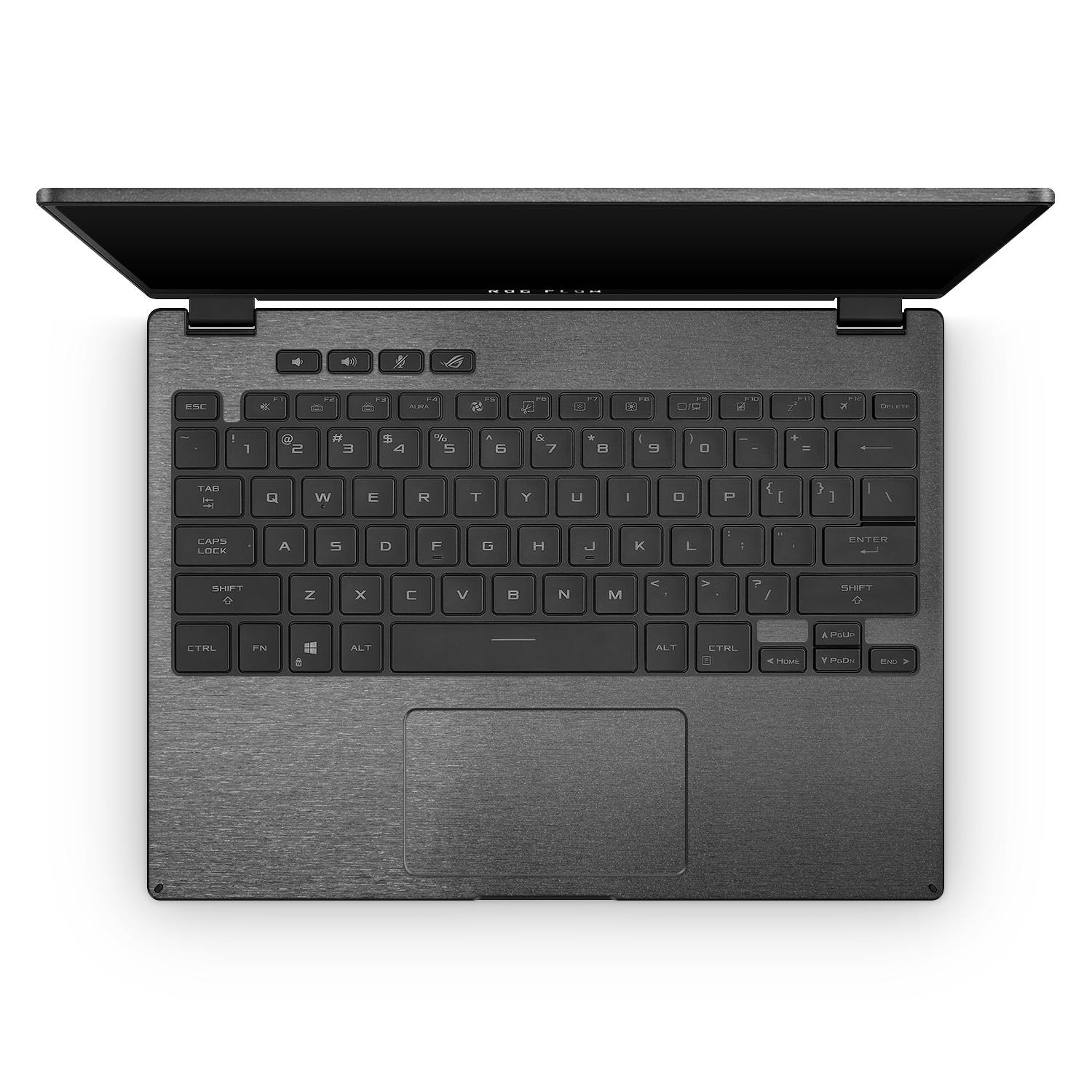 Asus Rog Flow X13 2021 2022 Professional Interior Brushed Black Skin Wrap Cover