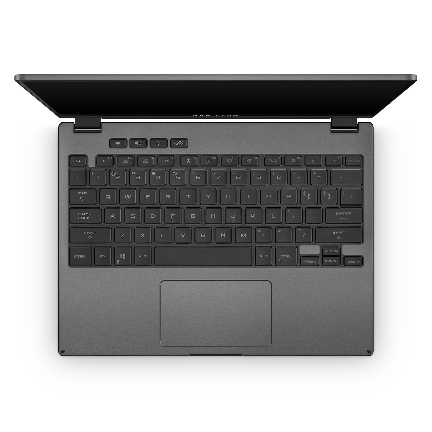 Asus Rog Flow X13 2021 2022 Professional Interior Charcoal Grey Skin Wrap Cover