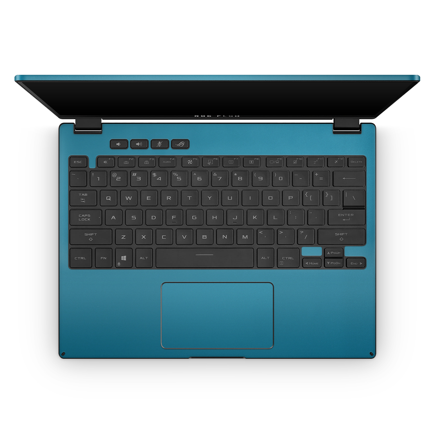 Asus Rog Flow X13 2021 2022 Professional Interior Satin Ocean Shimmer Skin Wrap Cover