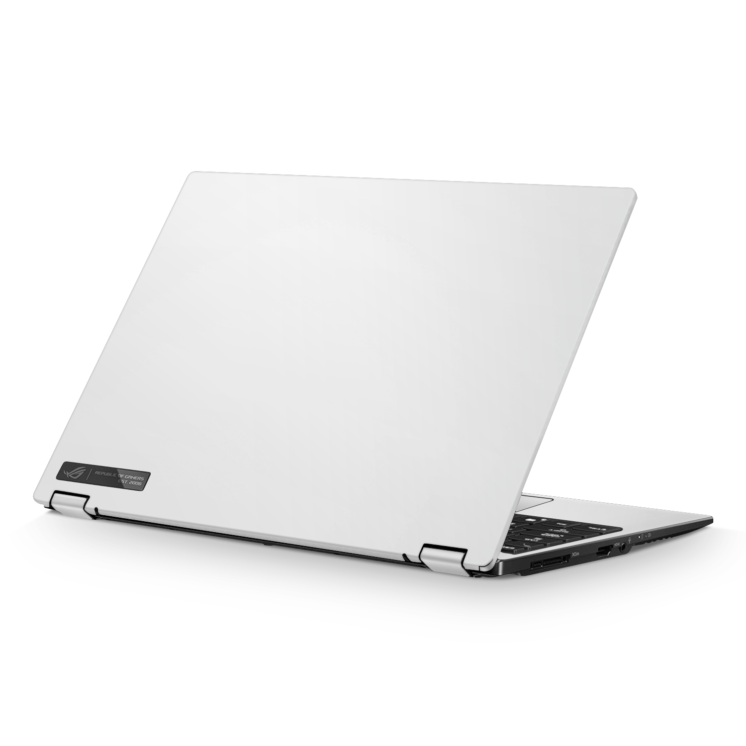 Asus Rog Flow X13 2021 2022 Professional Satin White Skin Wrap Cover