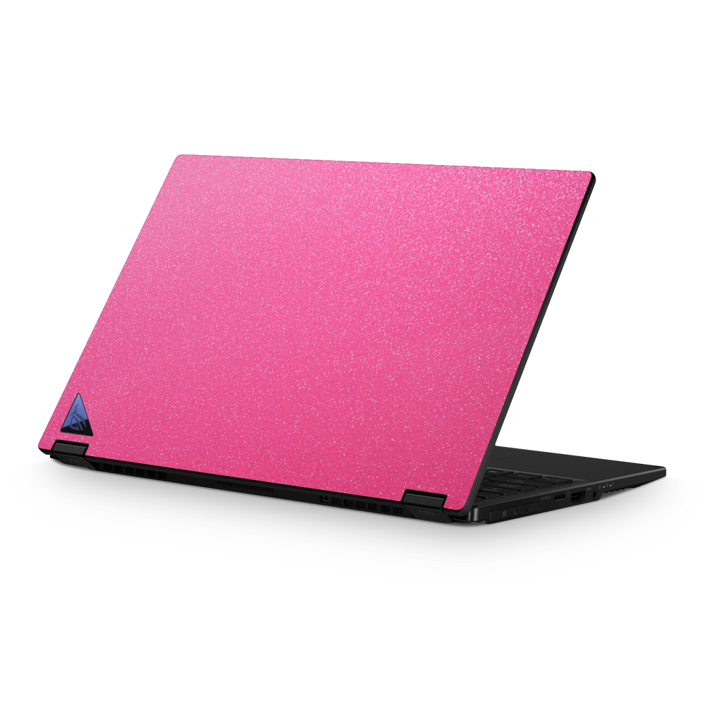 Asus Rog Flow X13 2023 Essentials Pink Glitterbomb Skin Wrap Cover