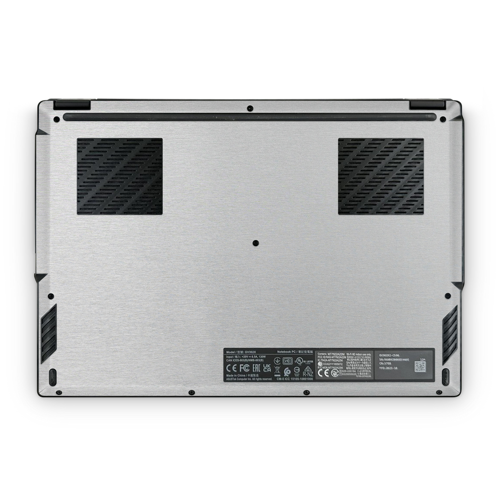 Asus Rog Flow X13 2023 Professional Bottom Brushed Aluminum Skin Wrap Cover