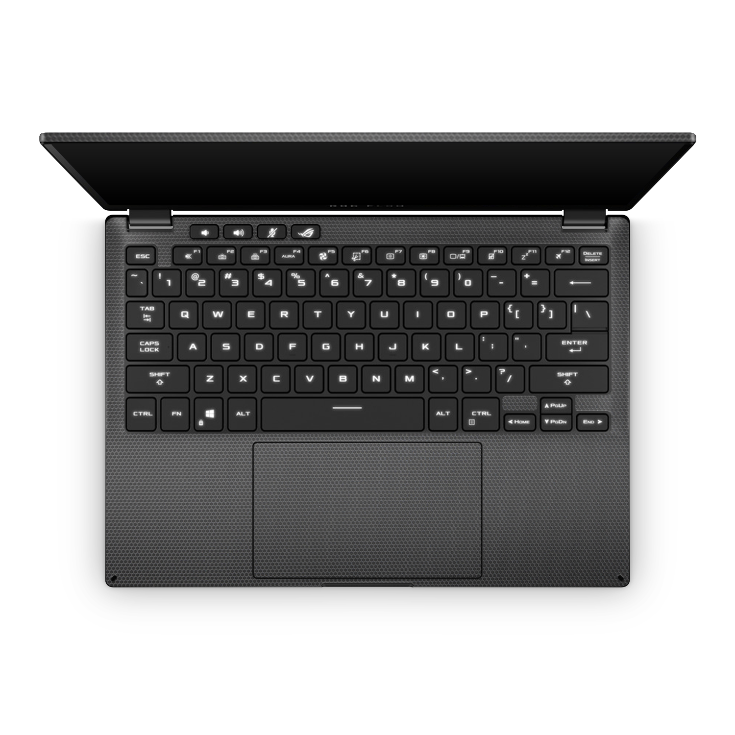 Asus Rog Flow X13 2023 Professional Interior Black Matrix Skin Wrap Cover