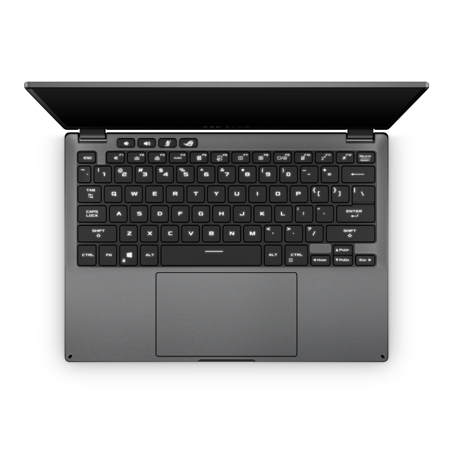 Asus Rog Flow X13 2023 Professional Interior Charcoal Grey Skin Wrap Cover