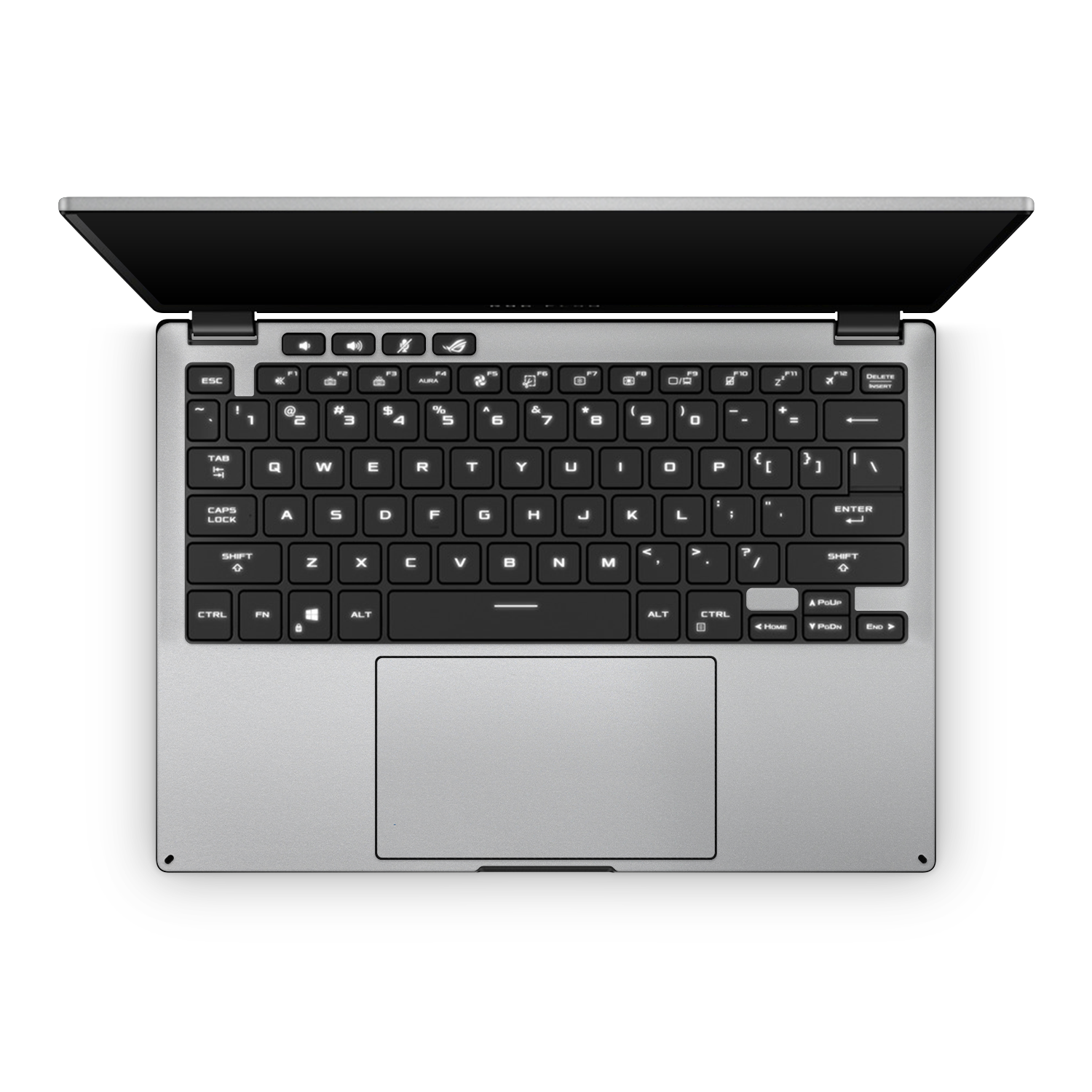Asus Rog Flow X13 2023 Professional Interior Satin Aluminum Skin Wrap Cover
