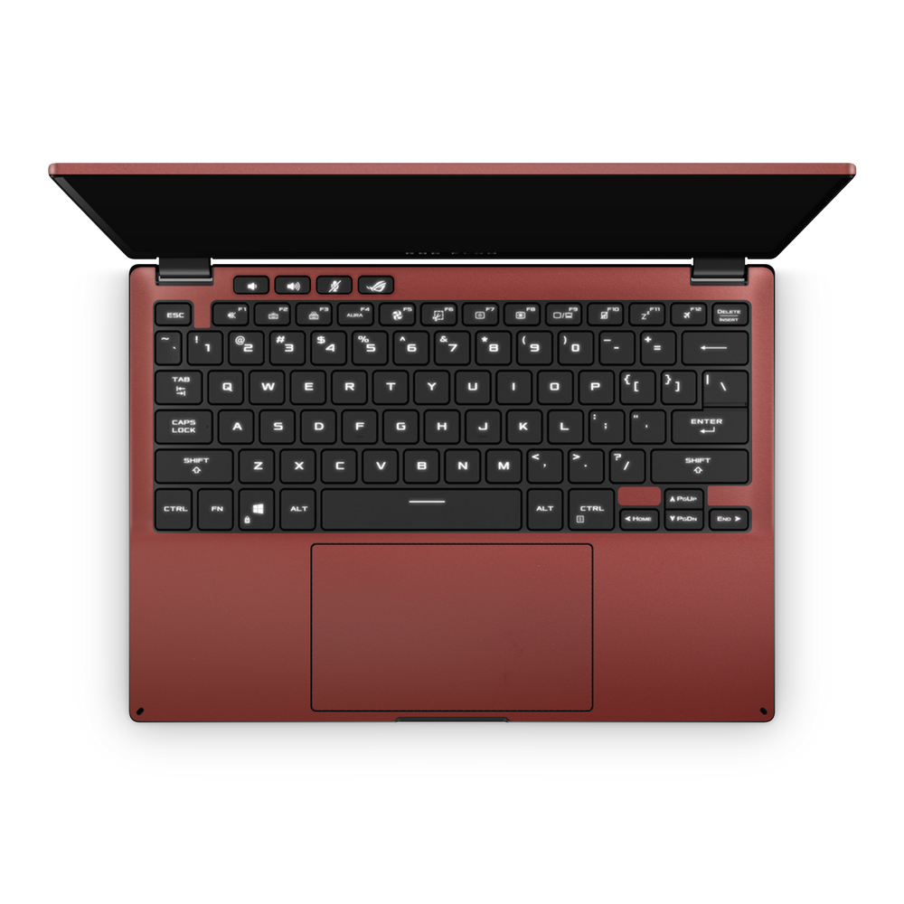 Asus ROG Flow X13 2023 Professional Interior Vampire Red Skin Wrap Cover