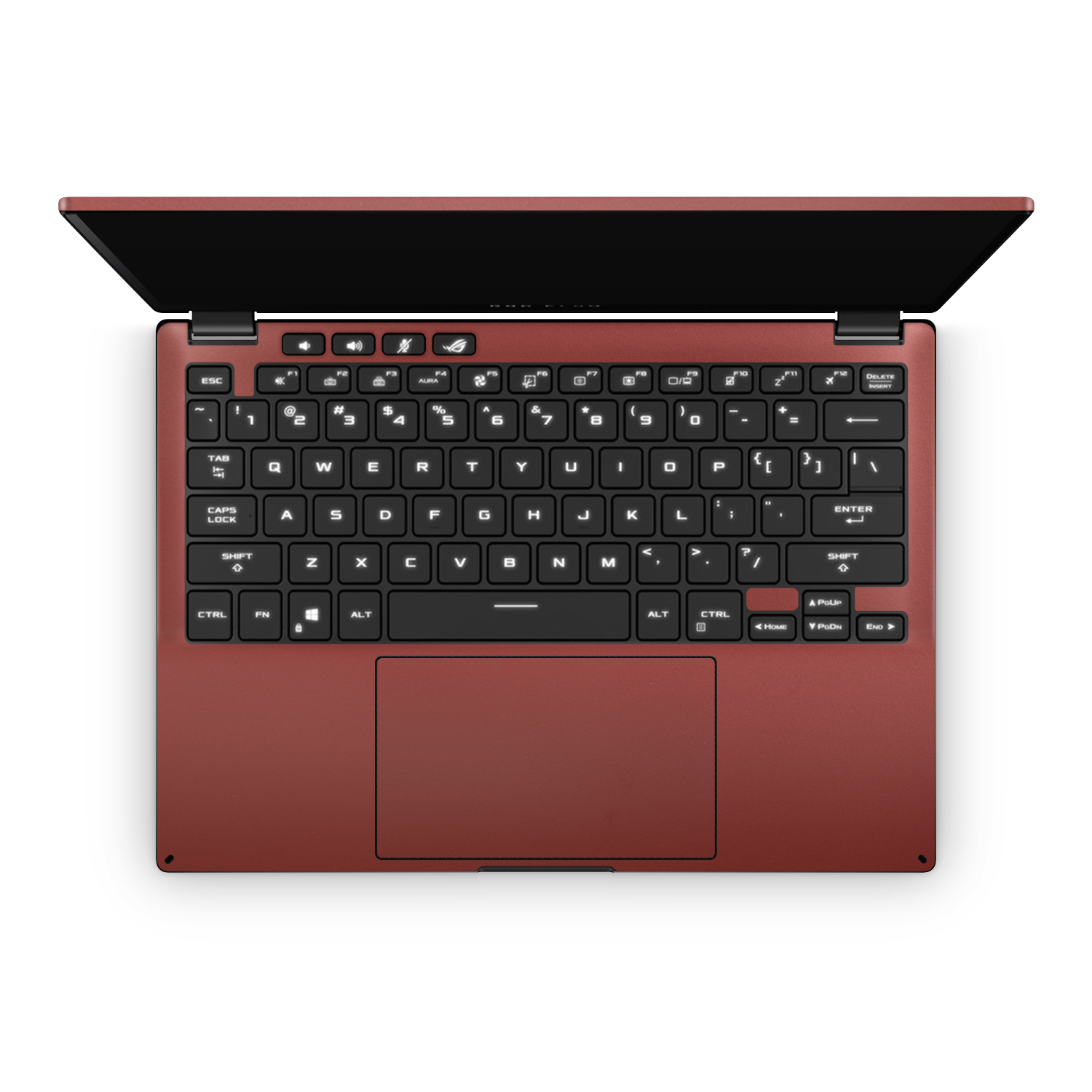 Asus ROG Flow X13 2023 Professional Interior Vampire Red Skin Wrap Cover