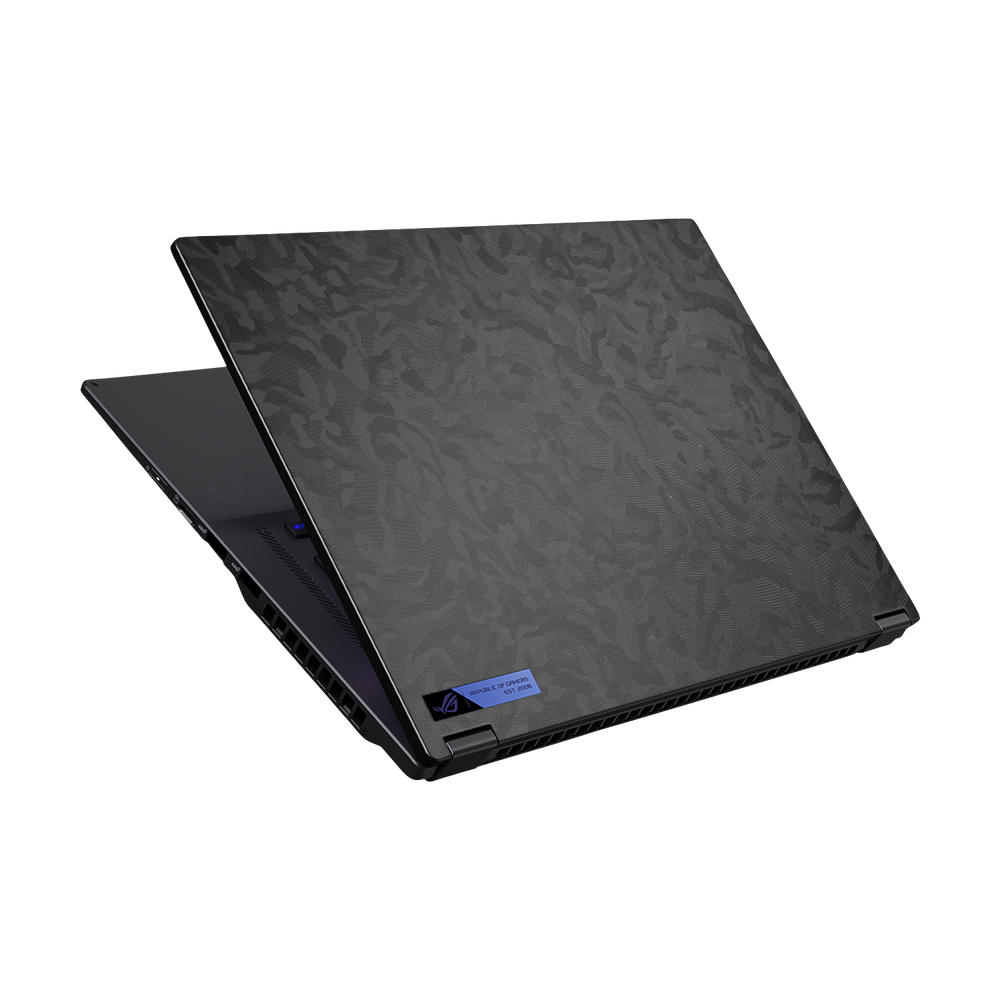 Asus Rog Flow X16 2022 Essentials Black Camo Skin Wrap Cover