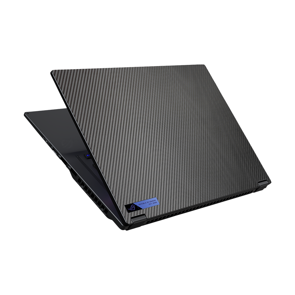 Asus Rog Flow X16 2022 Essentials Black Carbon Fiber Skin Wrap Cover