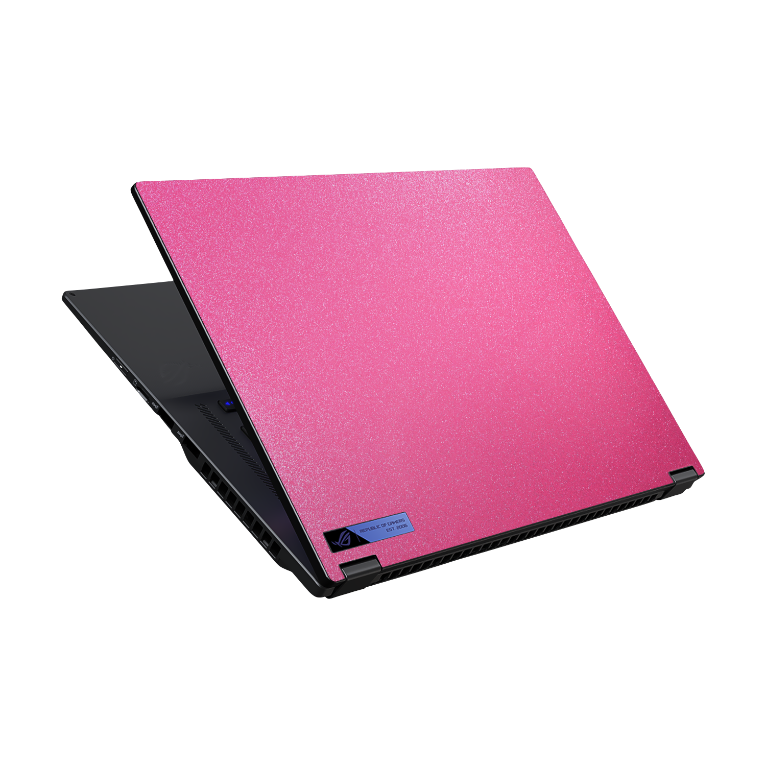 Asus Rog Flow X16 2022 Essentials Pink Glitterbomb Skin Wrap Cover