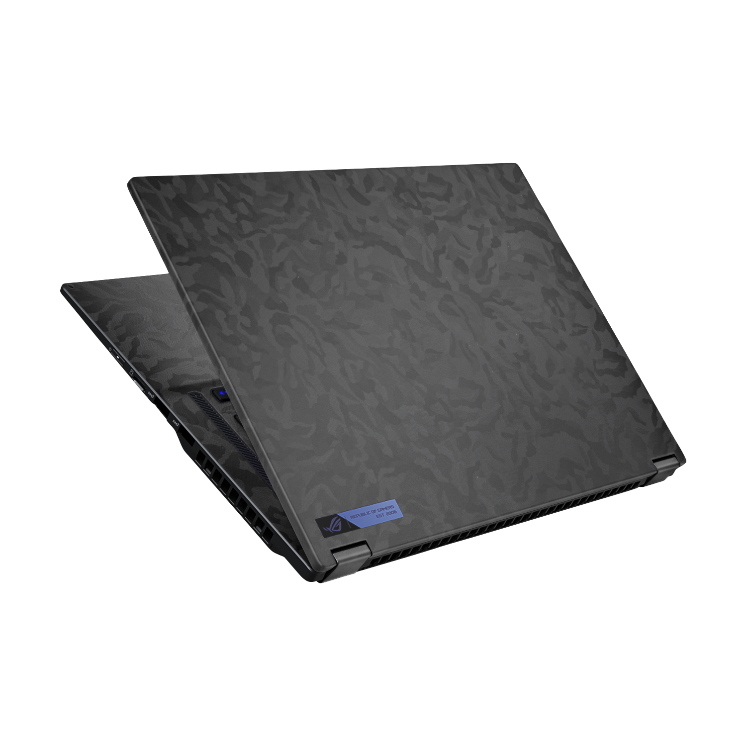 Asus Rog Flow X16 2022 Professional Black Camo Skin Wrap Cover