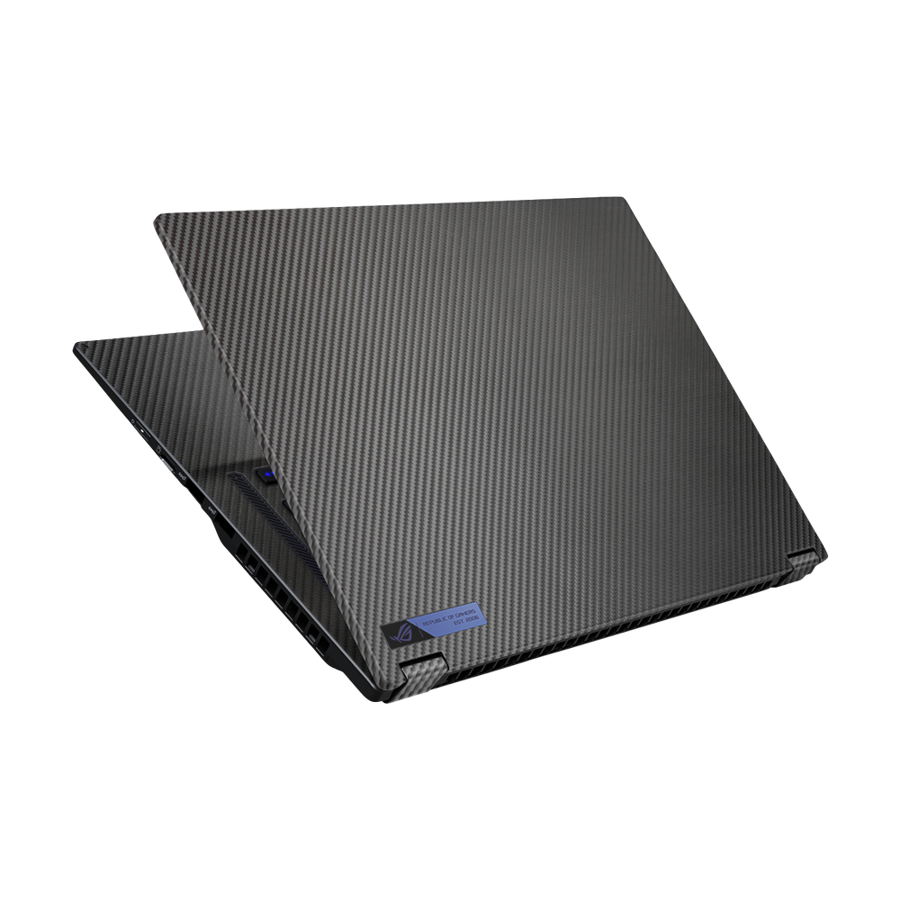 Asus Rog Flow X16 2022 Professional Black Carbon Fiber Skin Wrap Cover