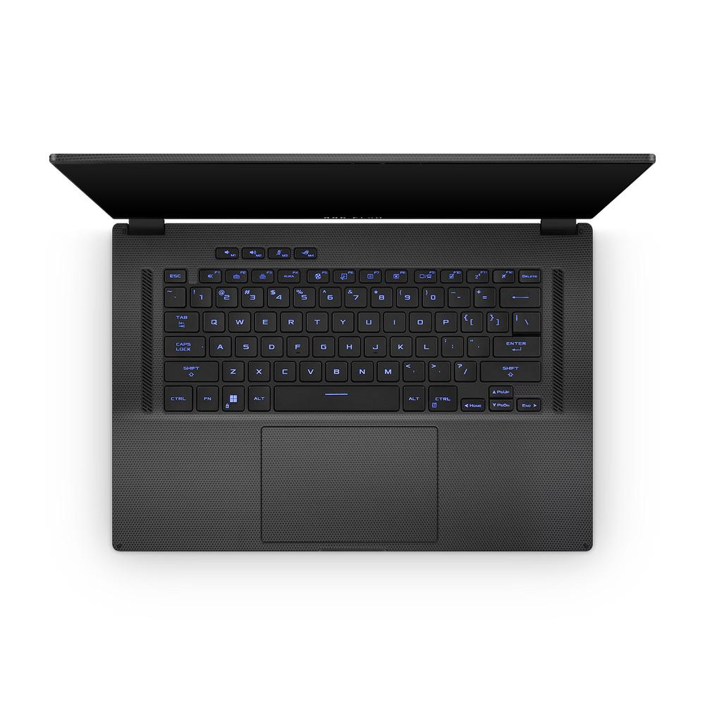 Asus Rog Flow X16 2022 Professional Interior Black Matrix Skin Wrap Cover