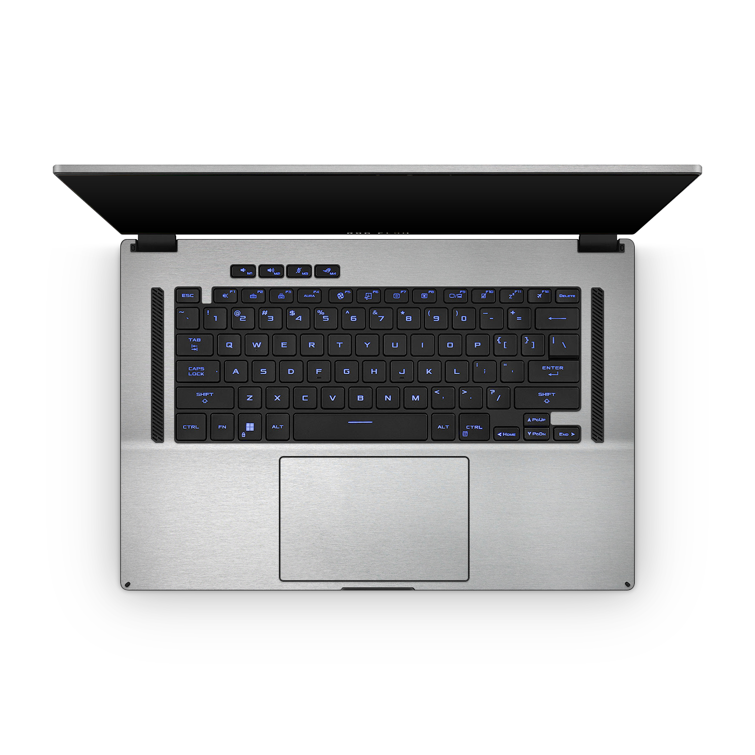 Asus Rog Flow X16 2022 Professional Interior Brushed Aluminum Skin Wrap Cover