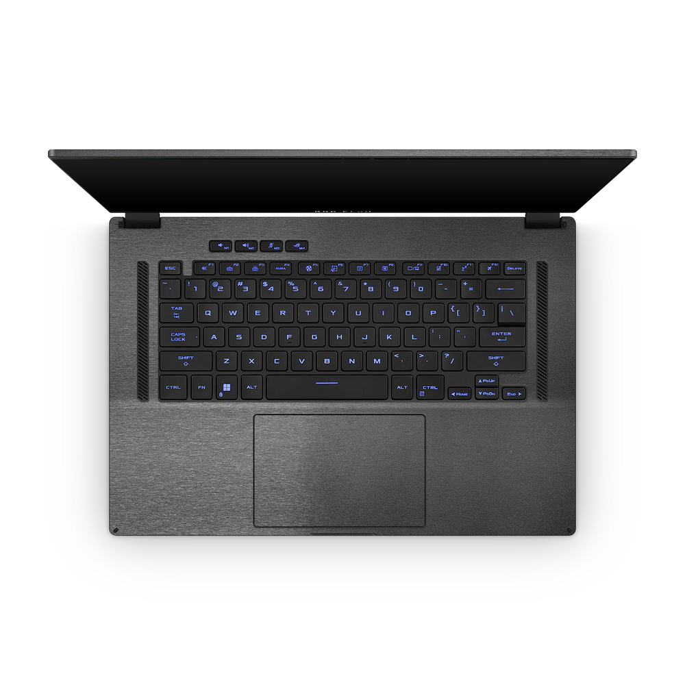 Asus Rog Flow X16 2022 Professional Interior Brushed Black Skin Wrap Cover