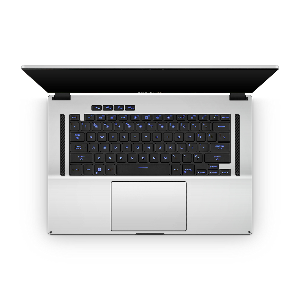 Asus Rog Flow X16 2022 Professional Interior Satin White Skin Wrap Cover