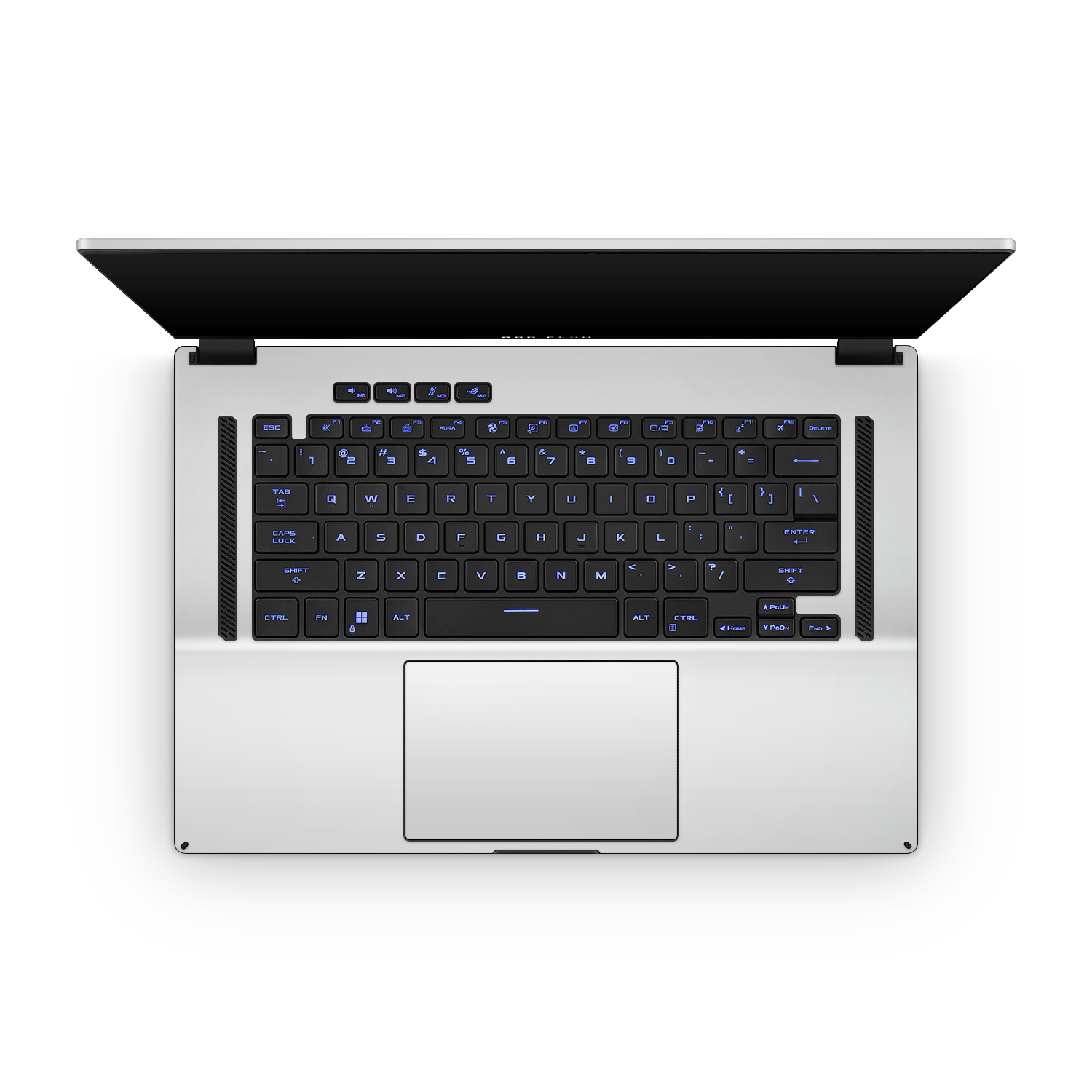 Asus Rog Flow X16 2022 Professional Interior Satin White Skin Wrap Cover