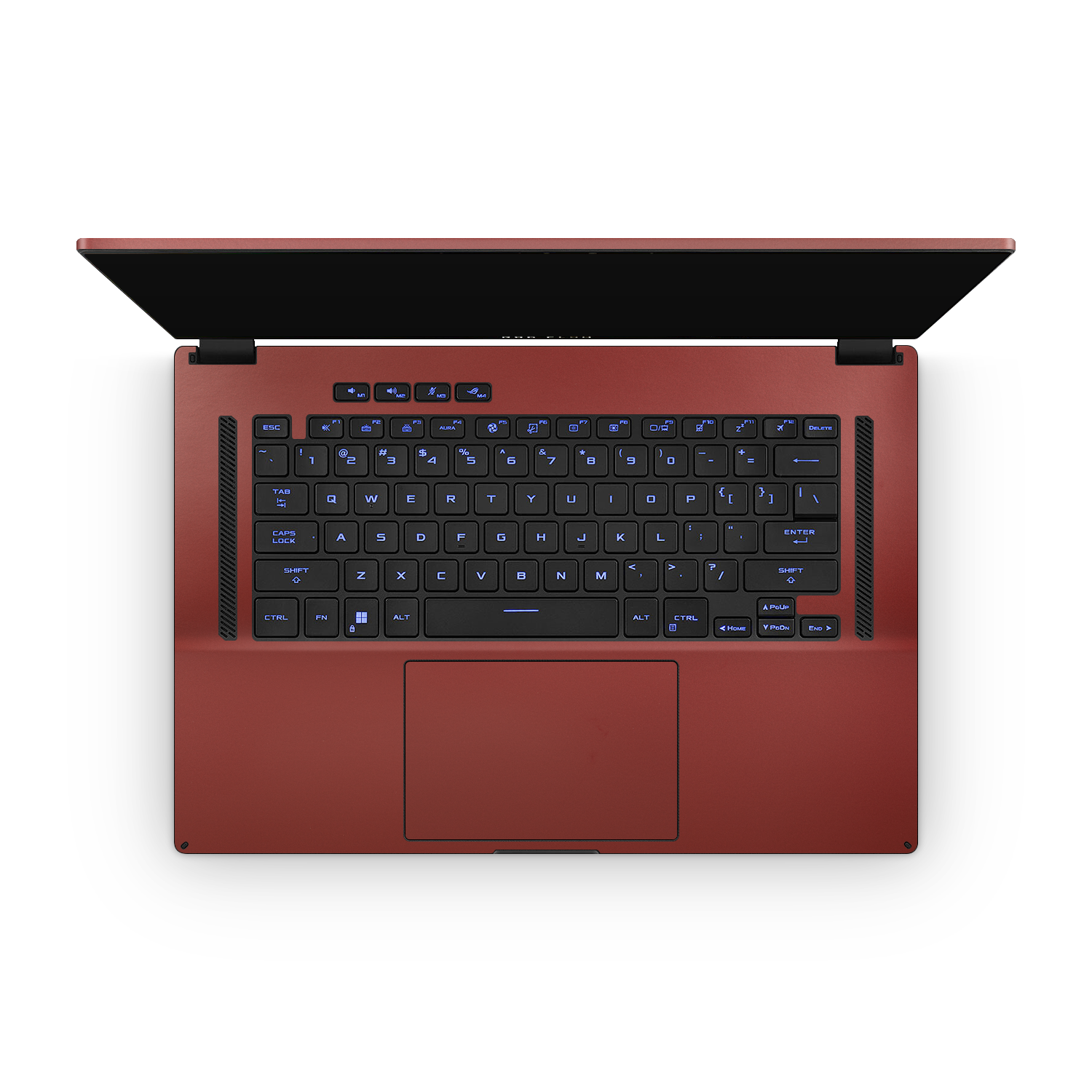 Asus ROG Flow X16 2022 Professional Interior Vampire Red Skin Wrap Cover