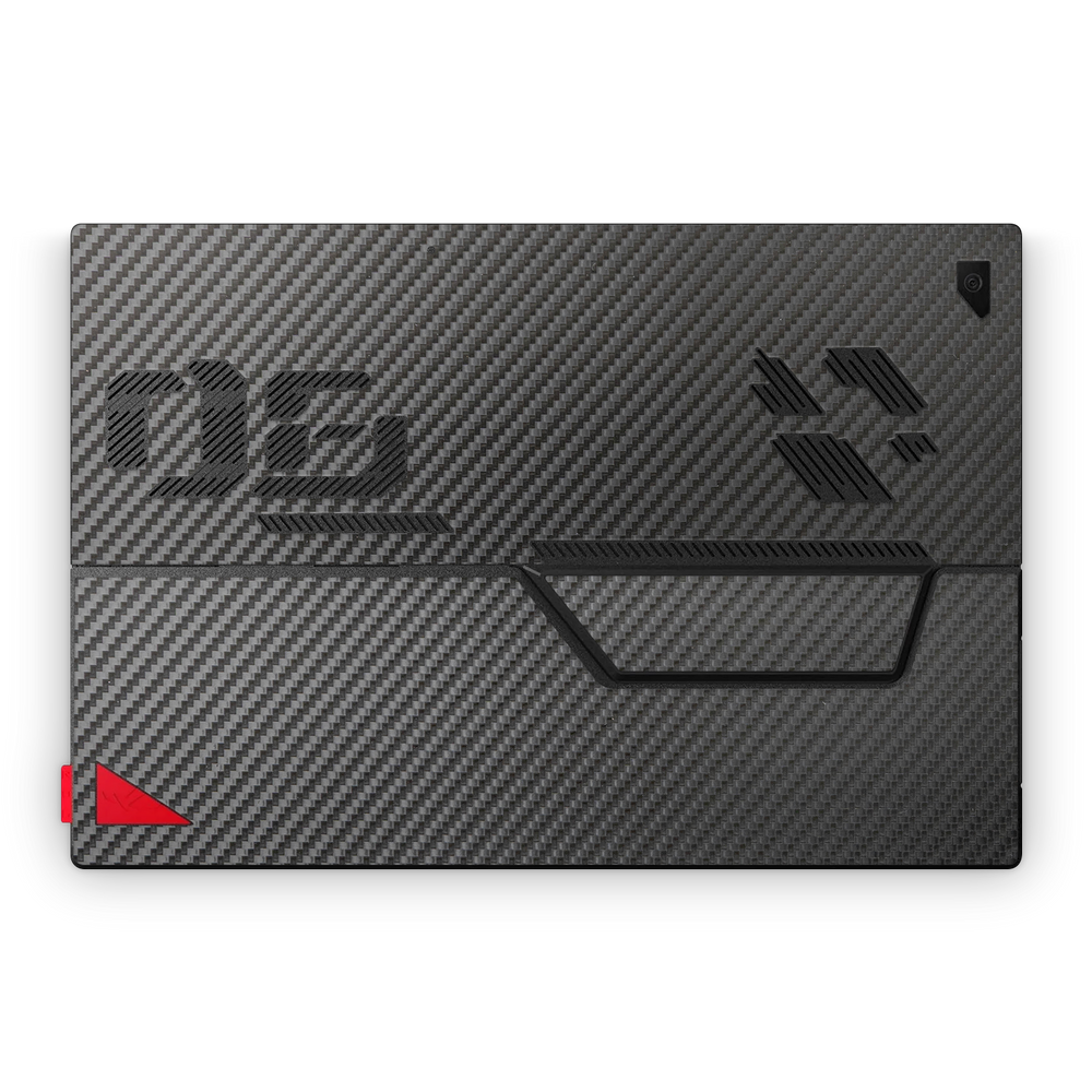 Asus Rog Flow Z13 2022 Essentials Bottom Black Carbon Fiber Skin Wrap Cover
