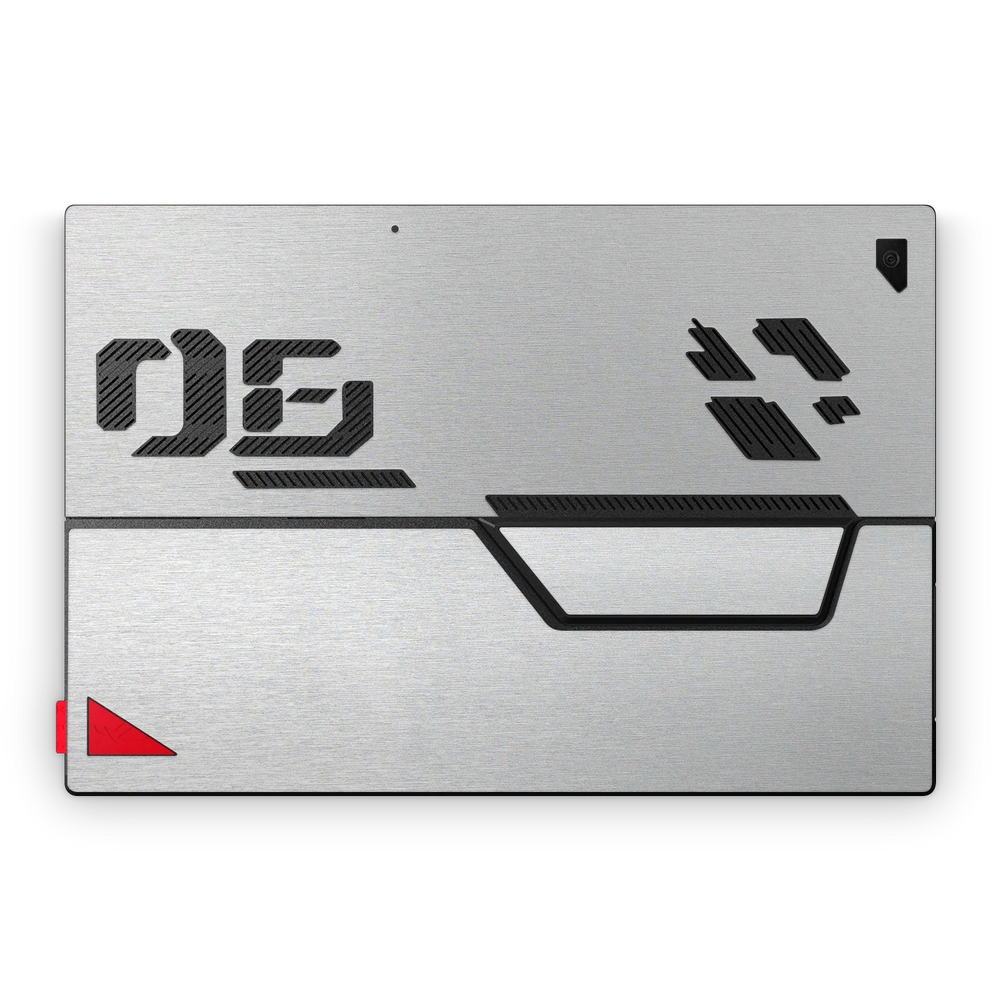 Asus Rog Flow Z13 2022 Essentials Bottom Brushed Aluminum Skin Wrap Cover