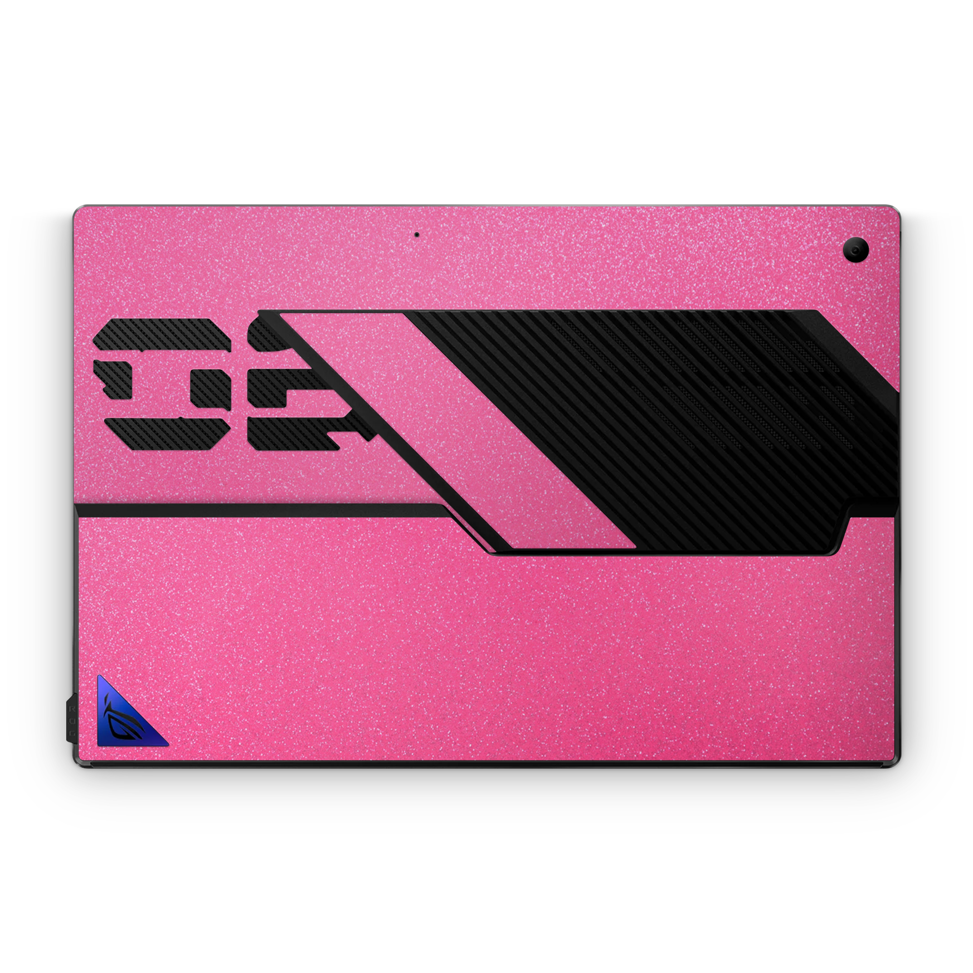 Asus Rog Flow Z13 2025 Essentials Pink Glitterbomb Skin Wrap Cover