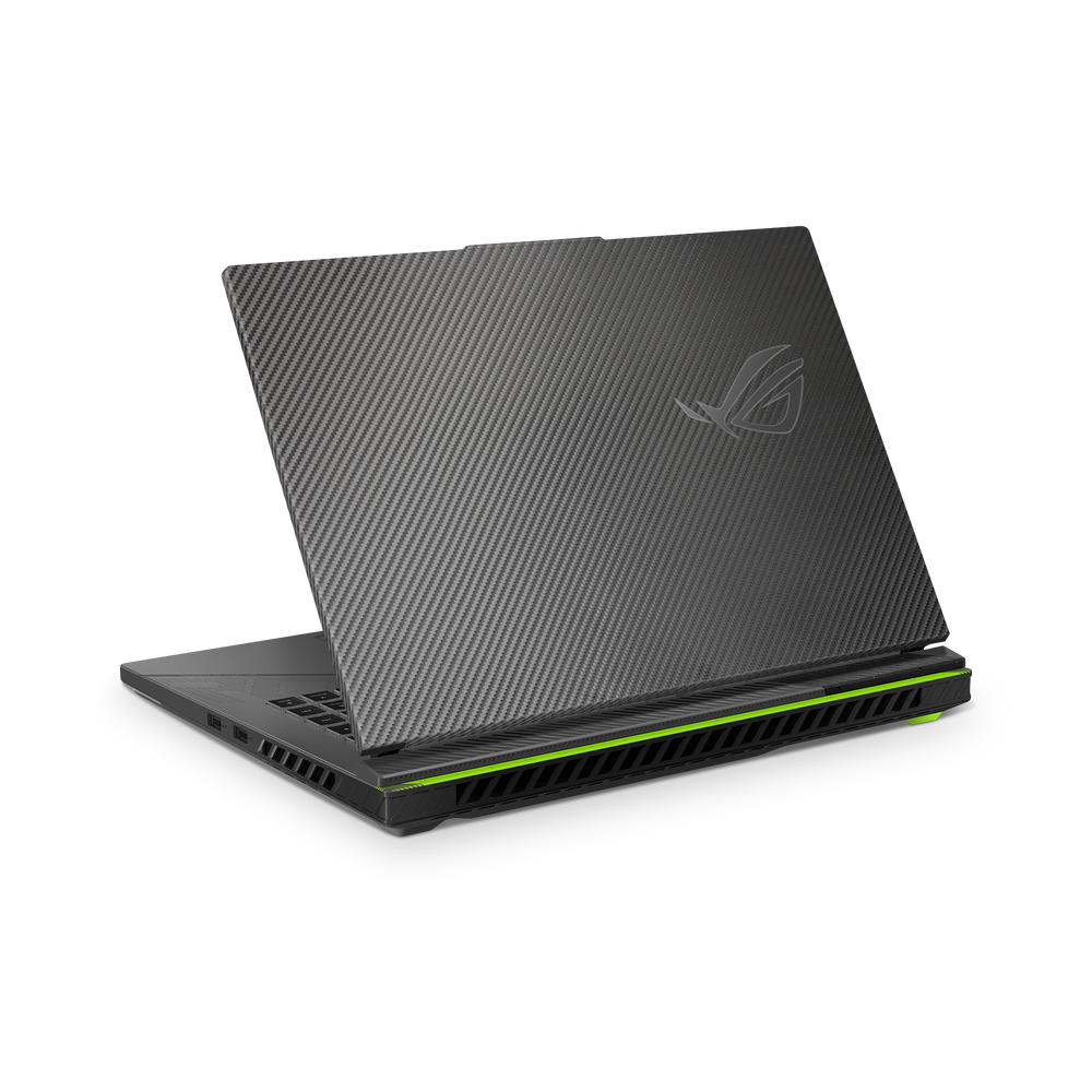 Asus Rog Strix G16 2023 Essentials Black Carbon Fiber Skin Wrap Cover