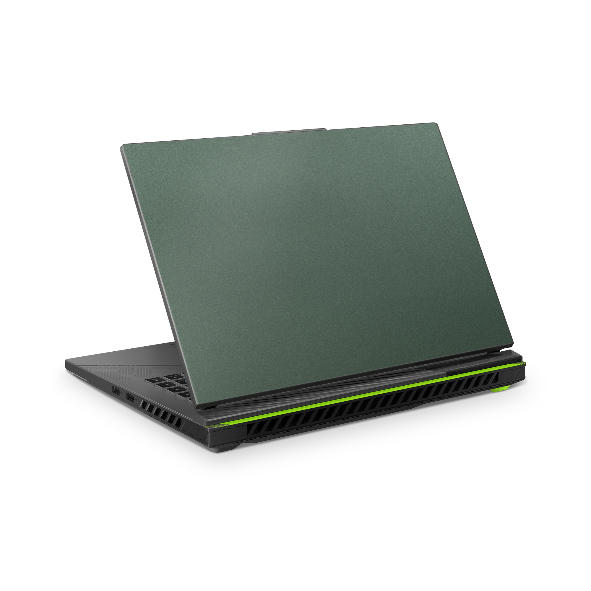 Asus ROG G16 Strix 2023 Essentials Matte Green Metallic Skin Wrap Cover