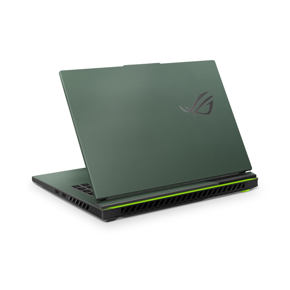 Asus ROG G16 Strix 2023 Professional Matte Green Metallic Skin Wrap Cover