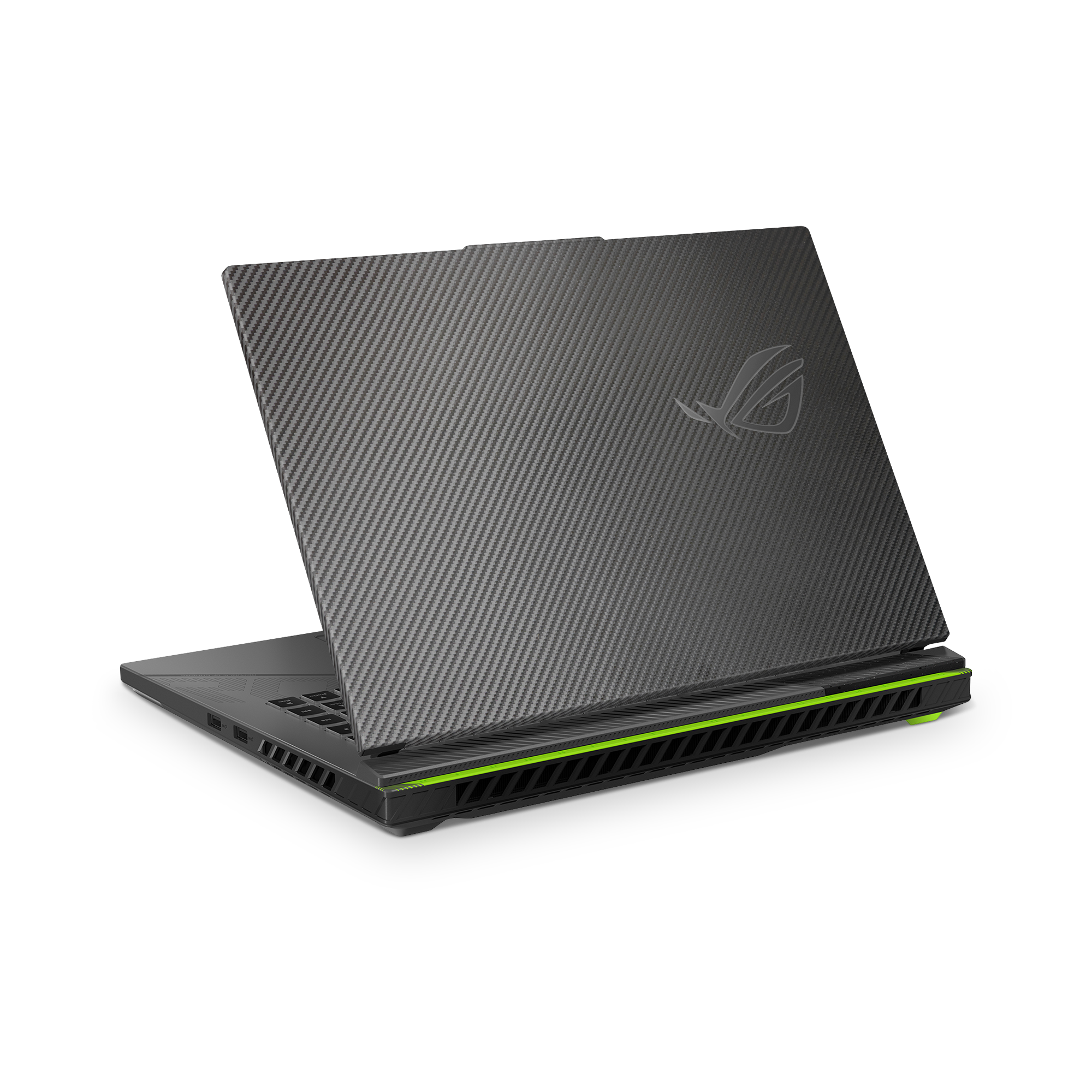 Asus Rog Strix G16 2024 Essentials Black Carbon Fiber Skin Wrap Cover