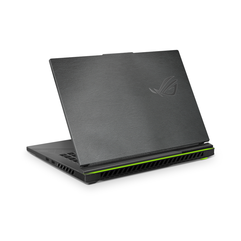 Asus Rog Strix G16 2024 Essentials Black Leather Skin Wrap Cover