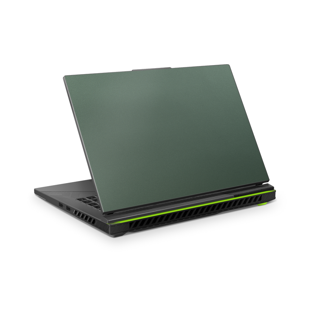 Asus ROG G16 Strix 2024 Essentials Matte Green Metallic Skin Wrap Cover