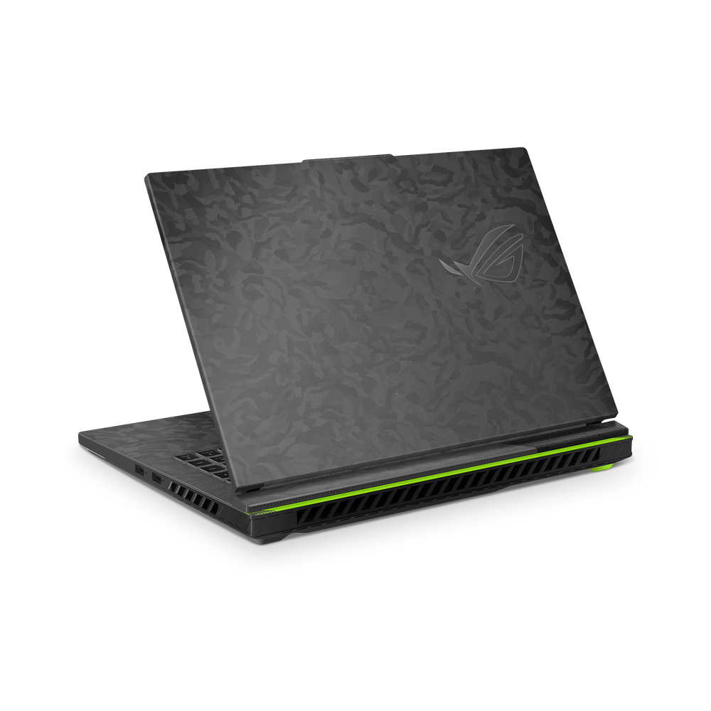 Asus Rog Strix G16 2024 Professional Black Camo Skin Wrap Cover