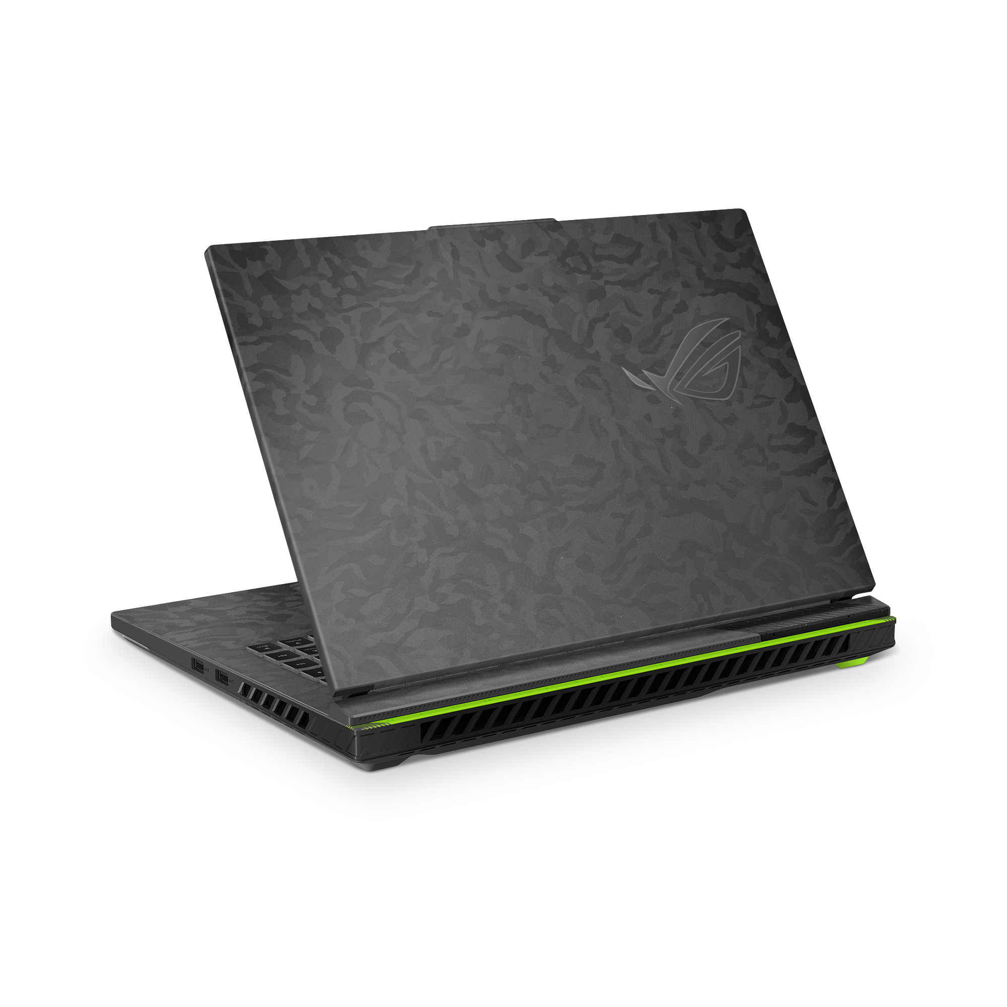 Asus Rog Strix G16 2024 Professional Black Camo Skin Wrap Cover
