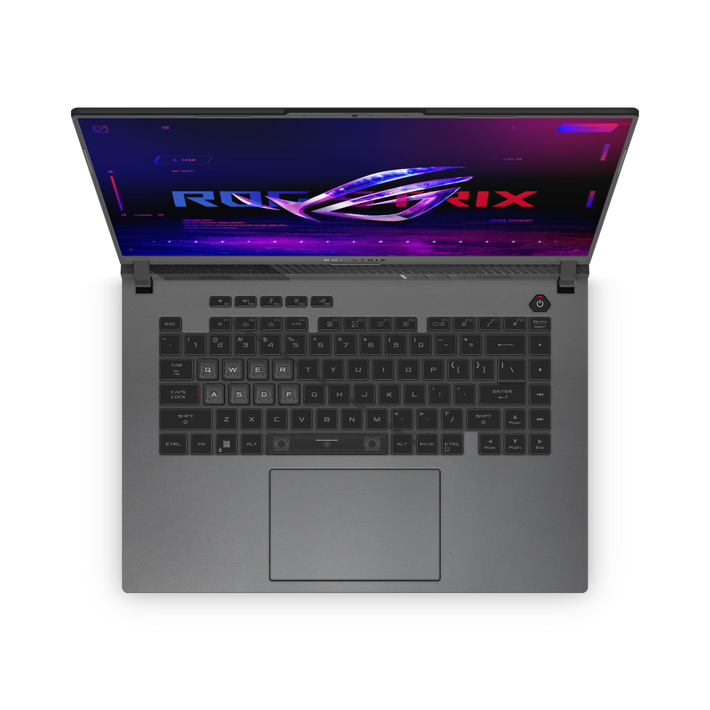 Asus Rog Strix G16 2024 Professional Interior Charcoal Grey Skin Wrap Cover