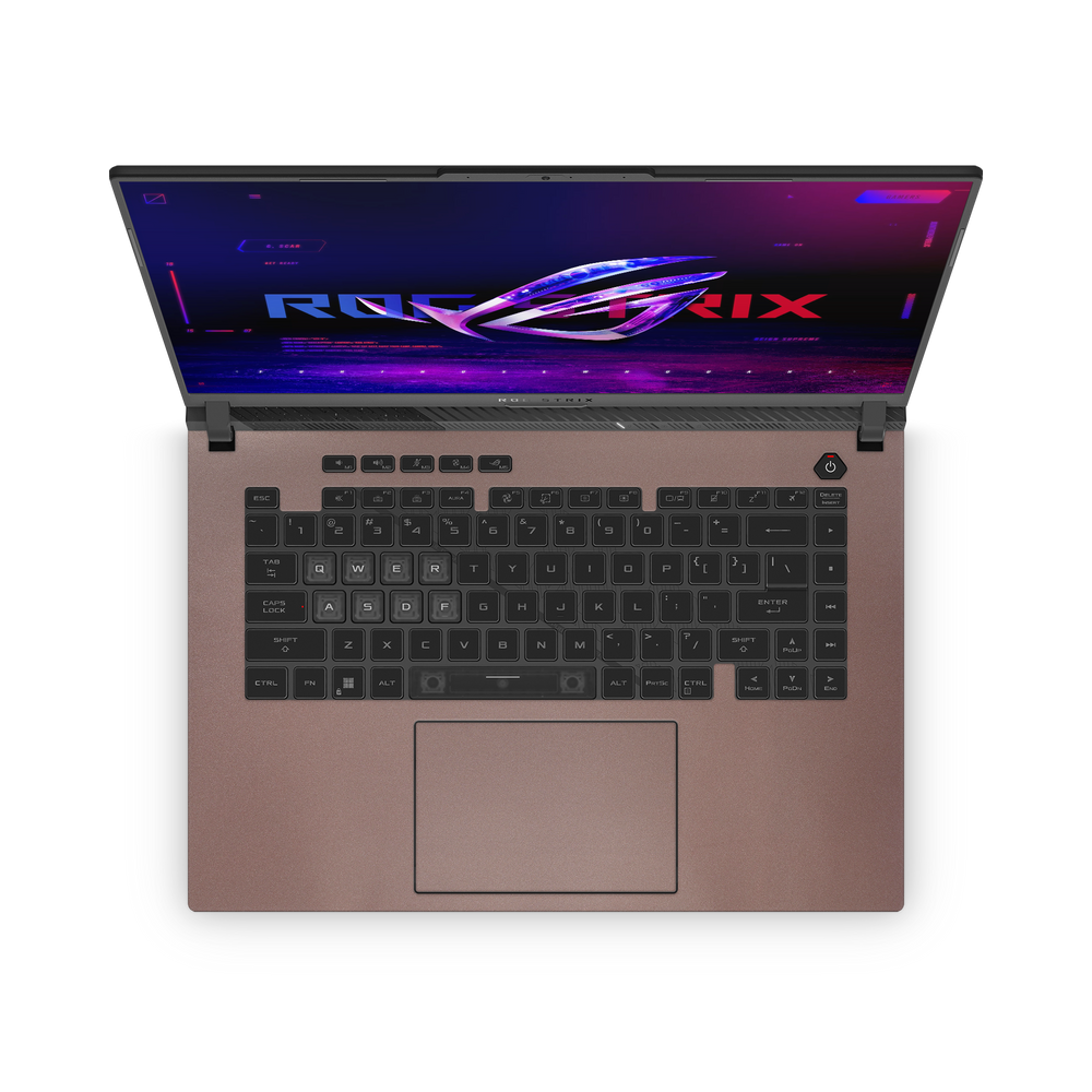 Asus Rog Strix G16 2024 Professional Interior Satin Frozen Berry Skin Wrap Cover