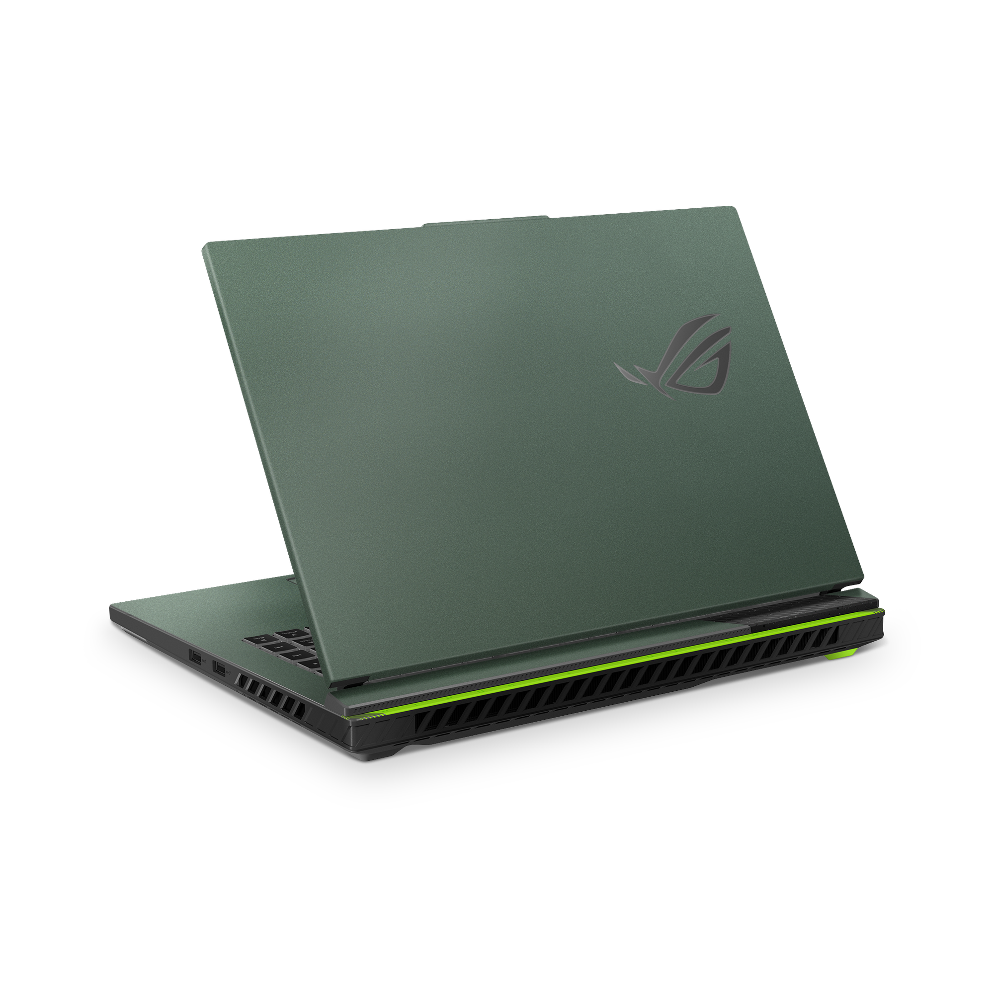 Asus ROG G16 Strix 2024 Professional Matte Green Metallic Skin Wrap Cover