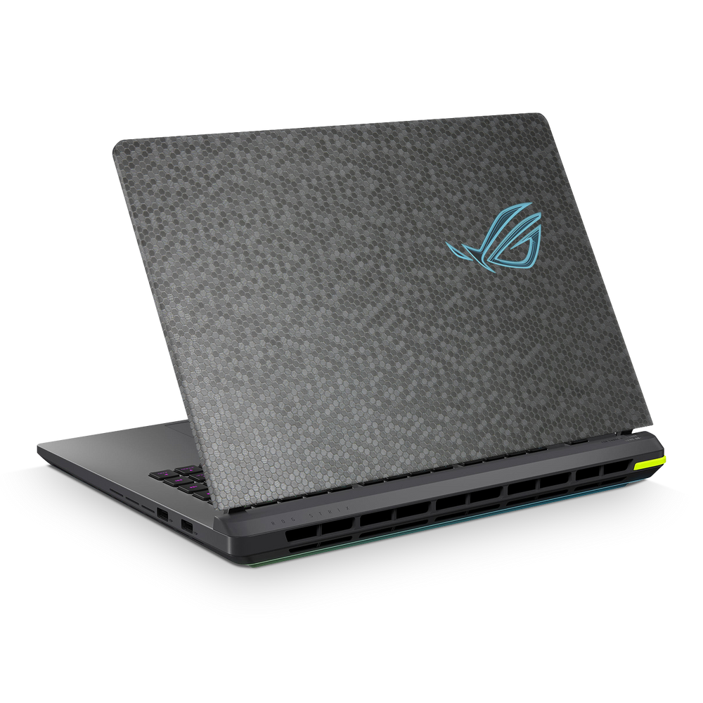 Asus Rog Strix G16 2025 Essentials Black Honeycomb Skin Wrap Cover